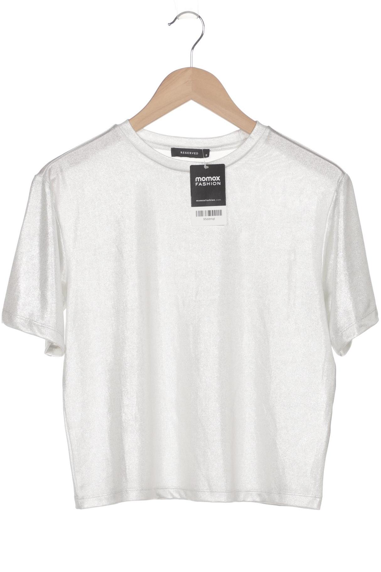 

Reserved Damen T-Shirt, silber, Gr. 36