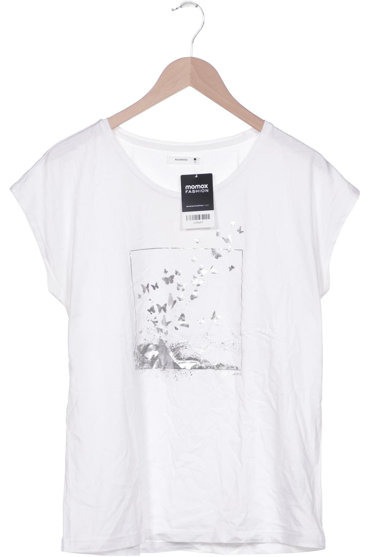 

Reserved Damen T-Shirt, weiß