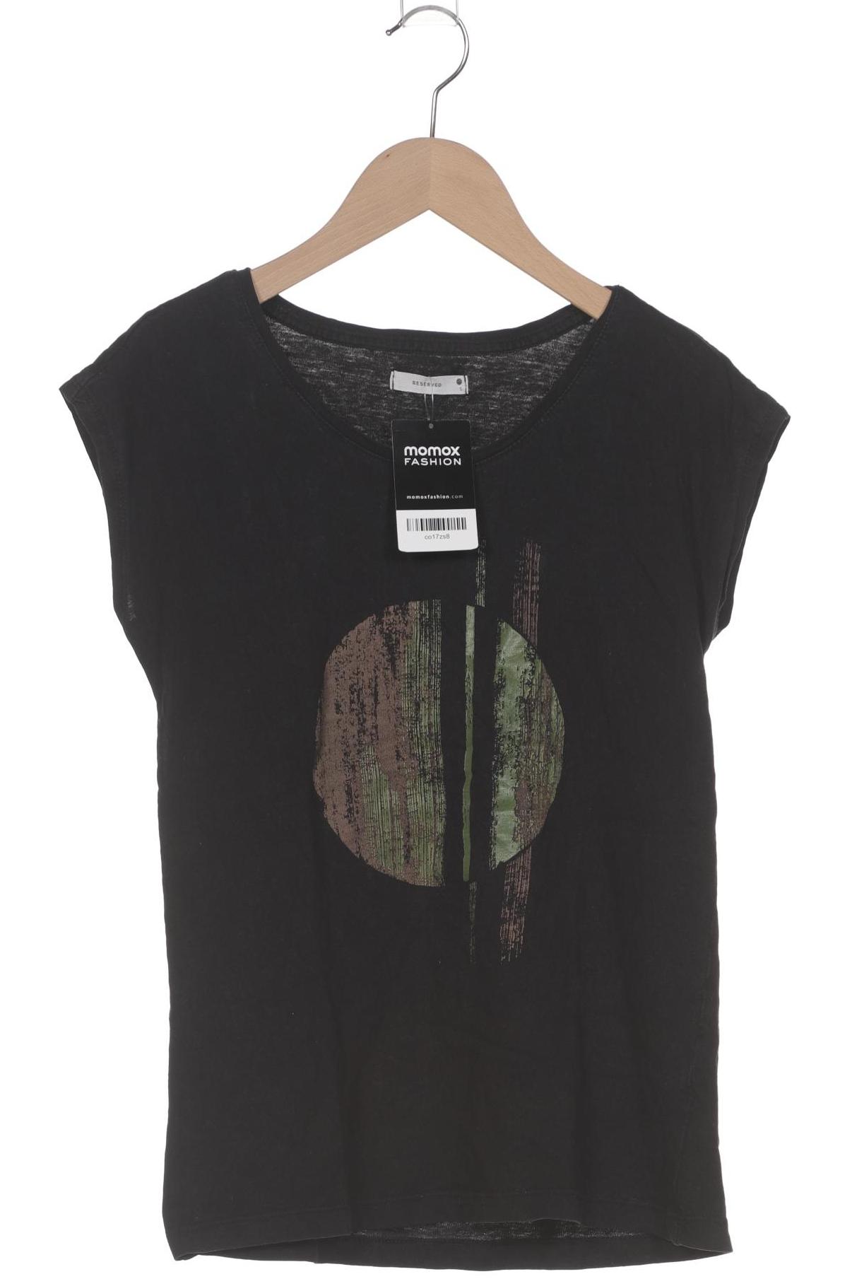 

Reserved Damen T-Shirt, schwarz, Gr. 36