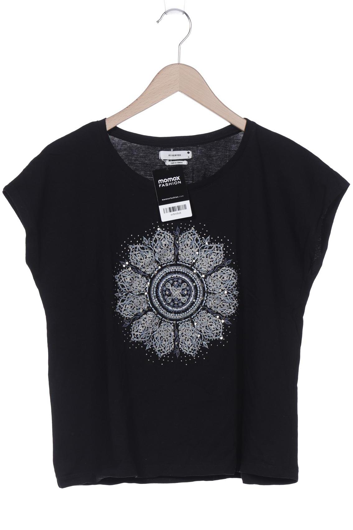 

Reserved Damen T-Shirt, schwarz, Gr. 44