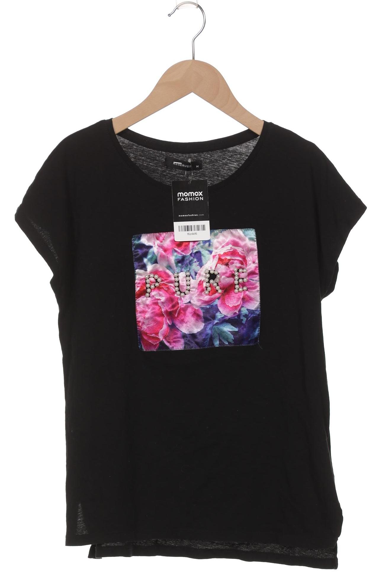 

Reserved Damen T-Shirt, schwarz, Gr. 38