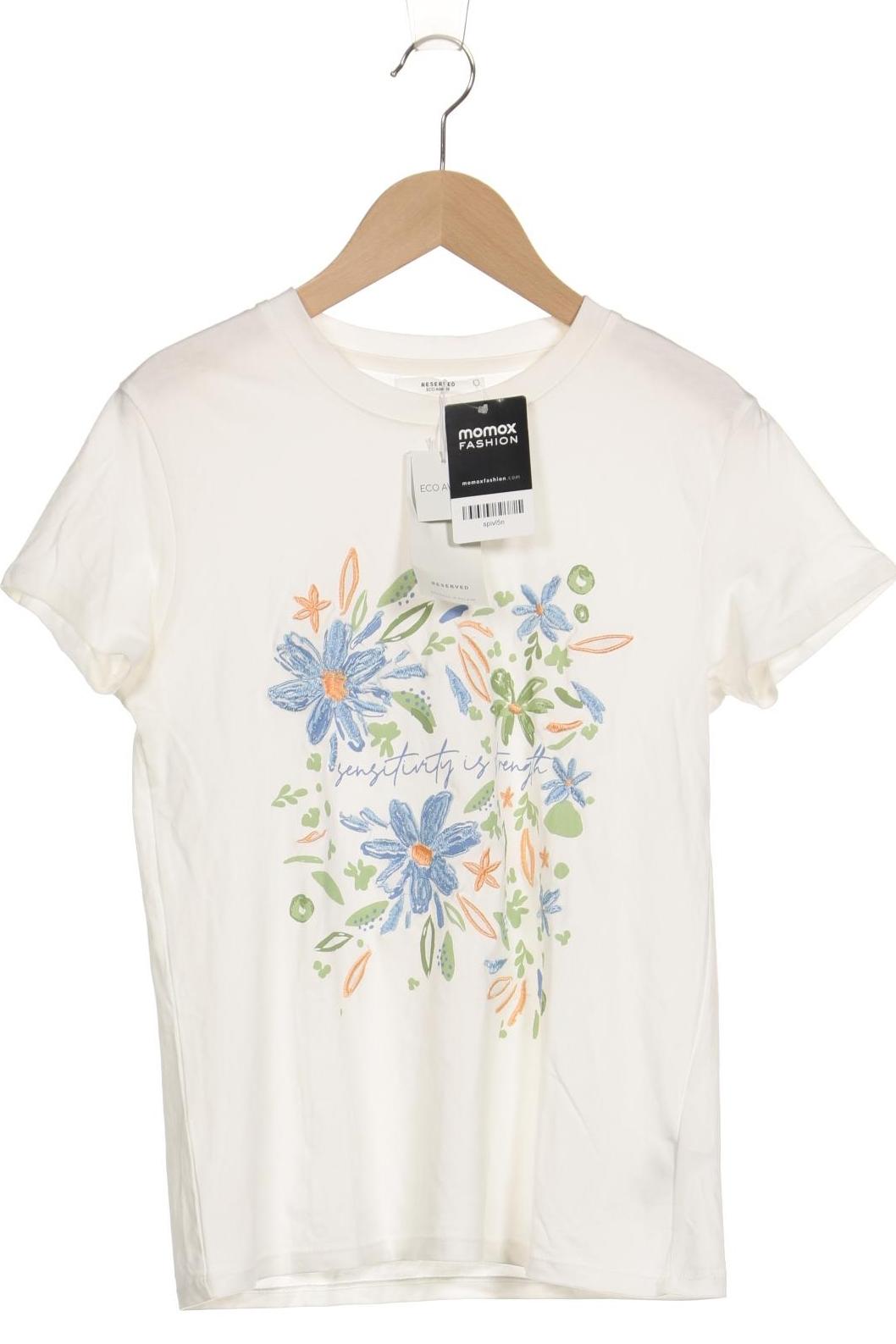 

Reserved Damen T-Shirt, weiß, Gr. 36