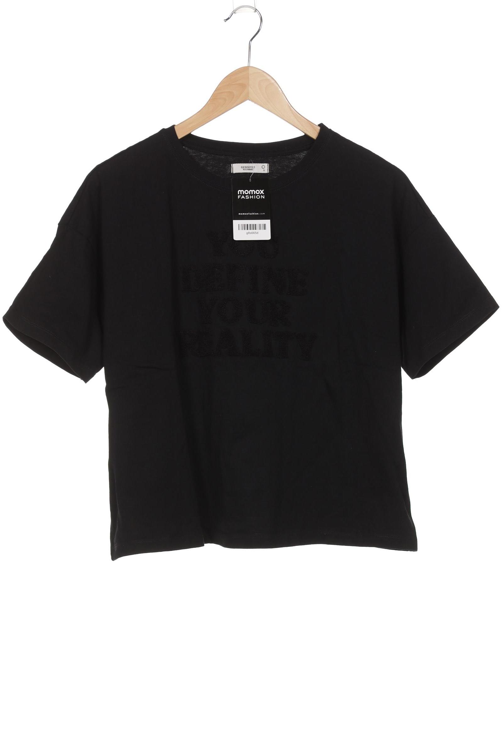 

Reserved Damen T-Shirt, schwarz, Gr. 36