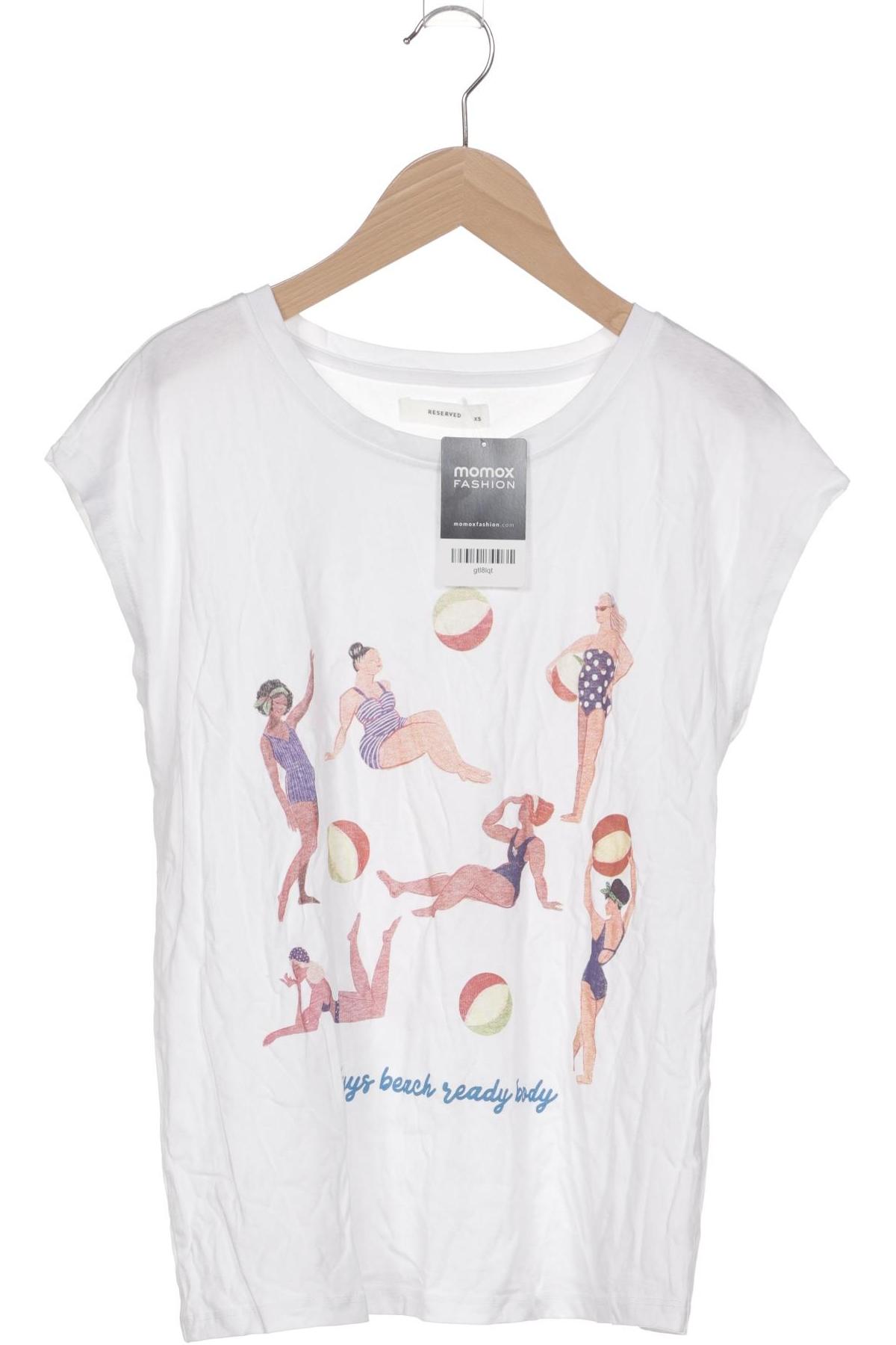 

Reserved Damen T-Shirt, weiß, Gr. 34