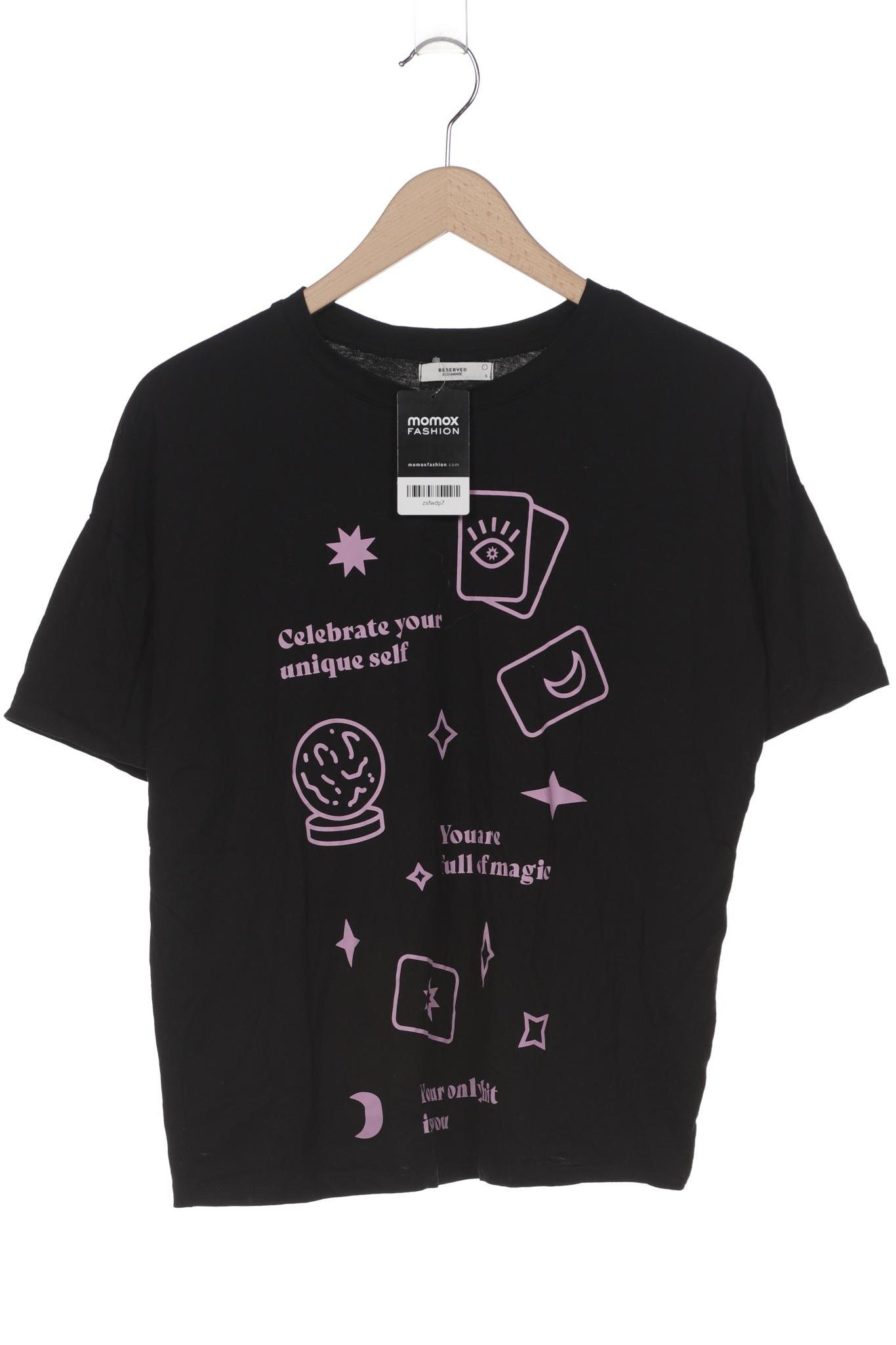 

Reserved Damen T-Shirt, schwarz, Gr. 36