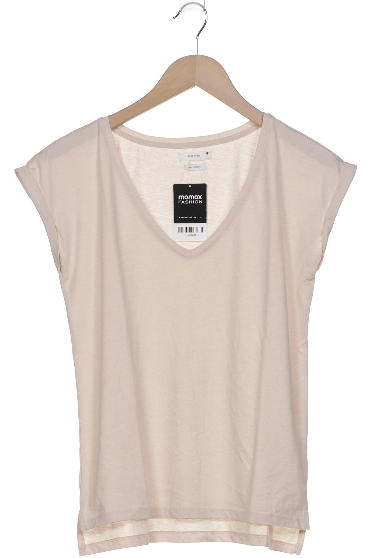 

Reserved Damen T-Shirt, beige, Gr. 38