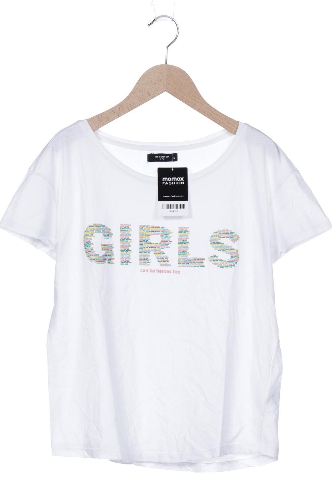 

Reserved Damen T-Shirt, weiß, Gr. 36
