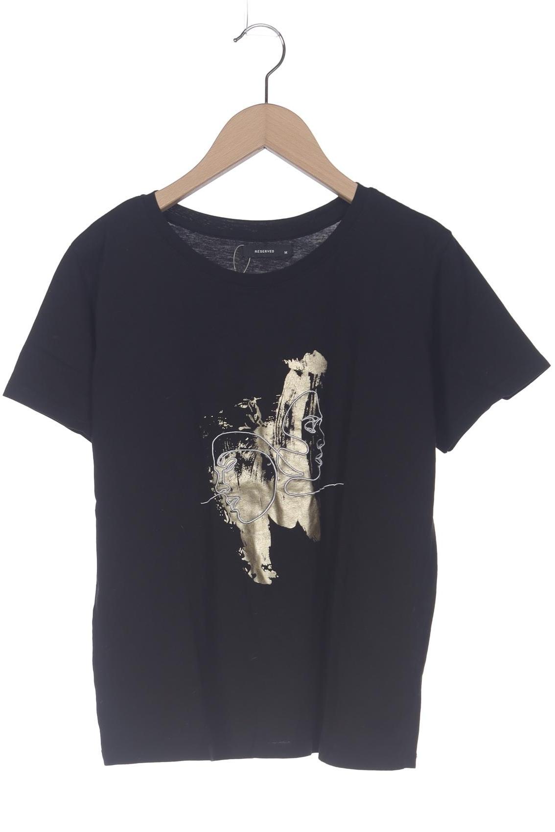 

Reserved Damen T-Shirt, schwarz, Gr. 38