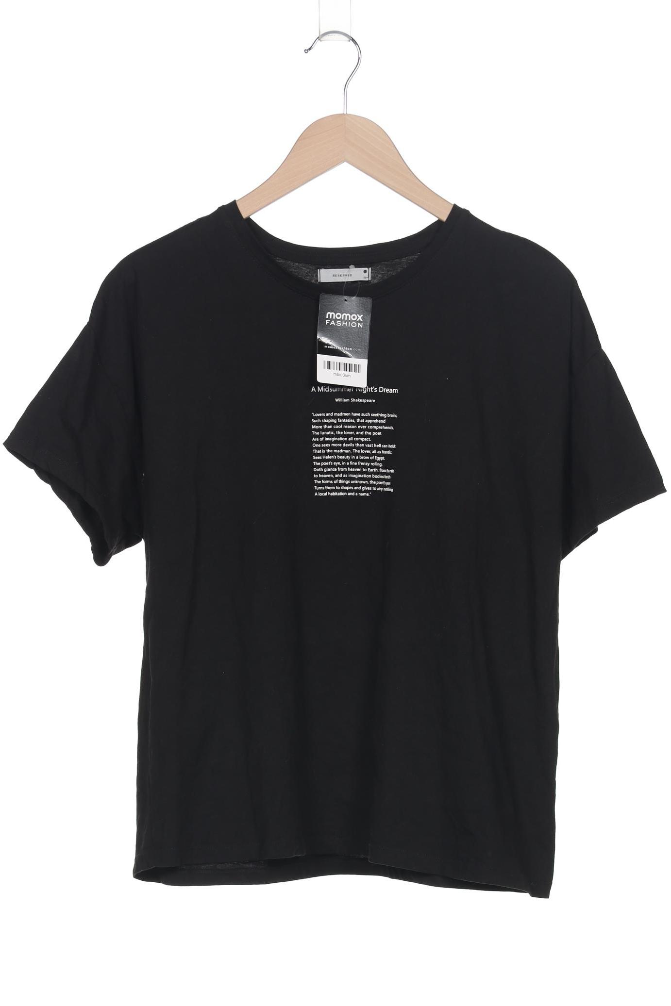 

Reserved Damen T-Shirt, schwarz, Gr. 44