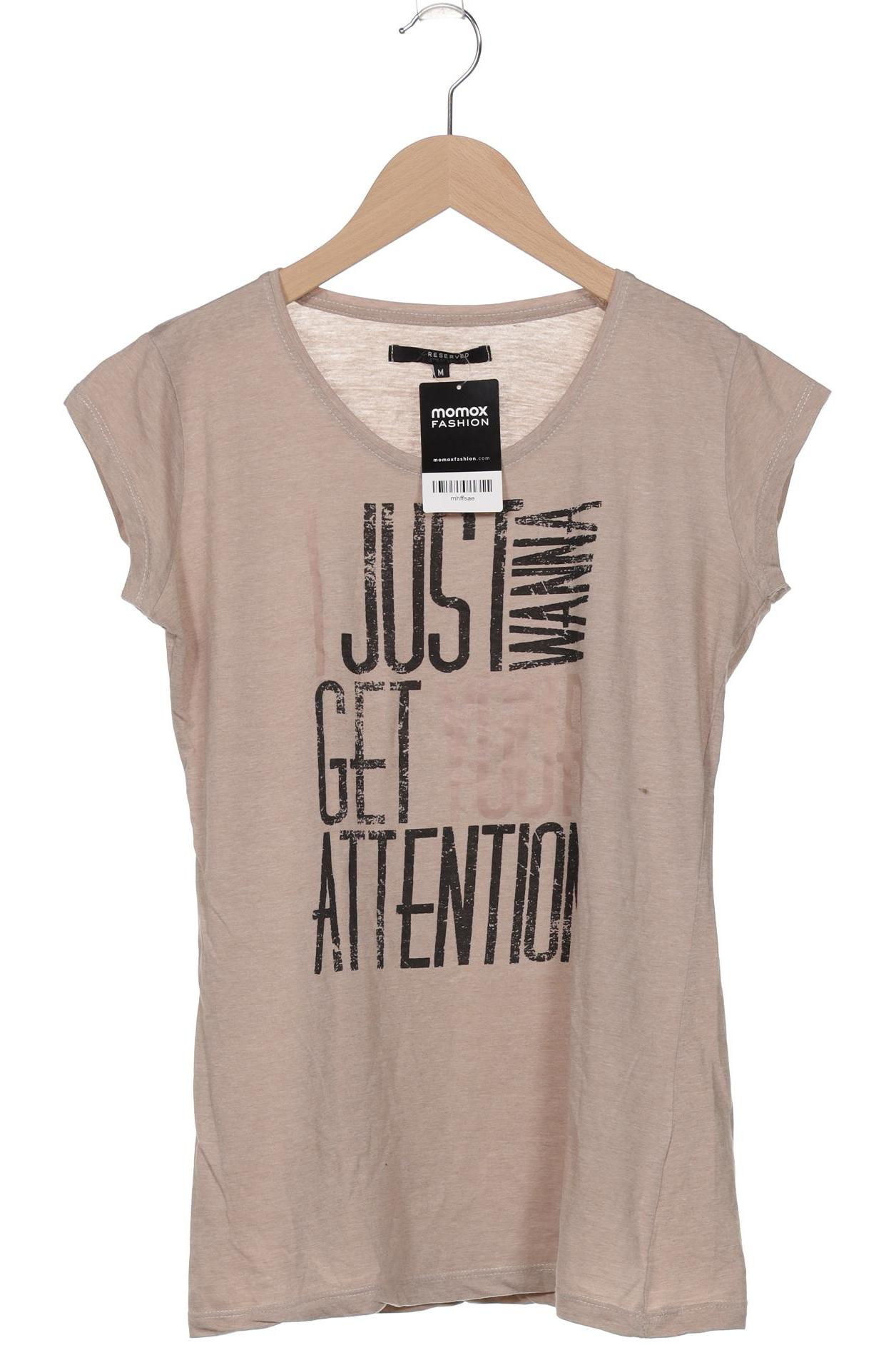 

Reserved Damen T-Shirt, beige, Gr. 38