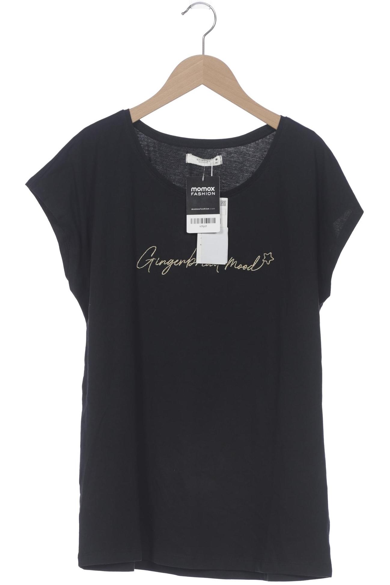 

Reserved Damen T-Shirt, schwarz, Gr. 44