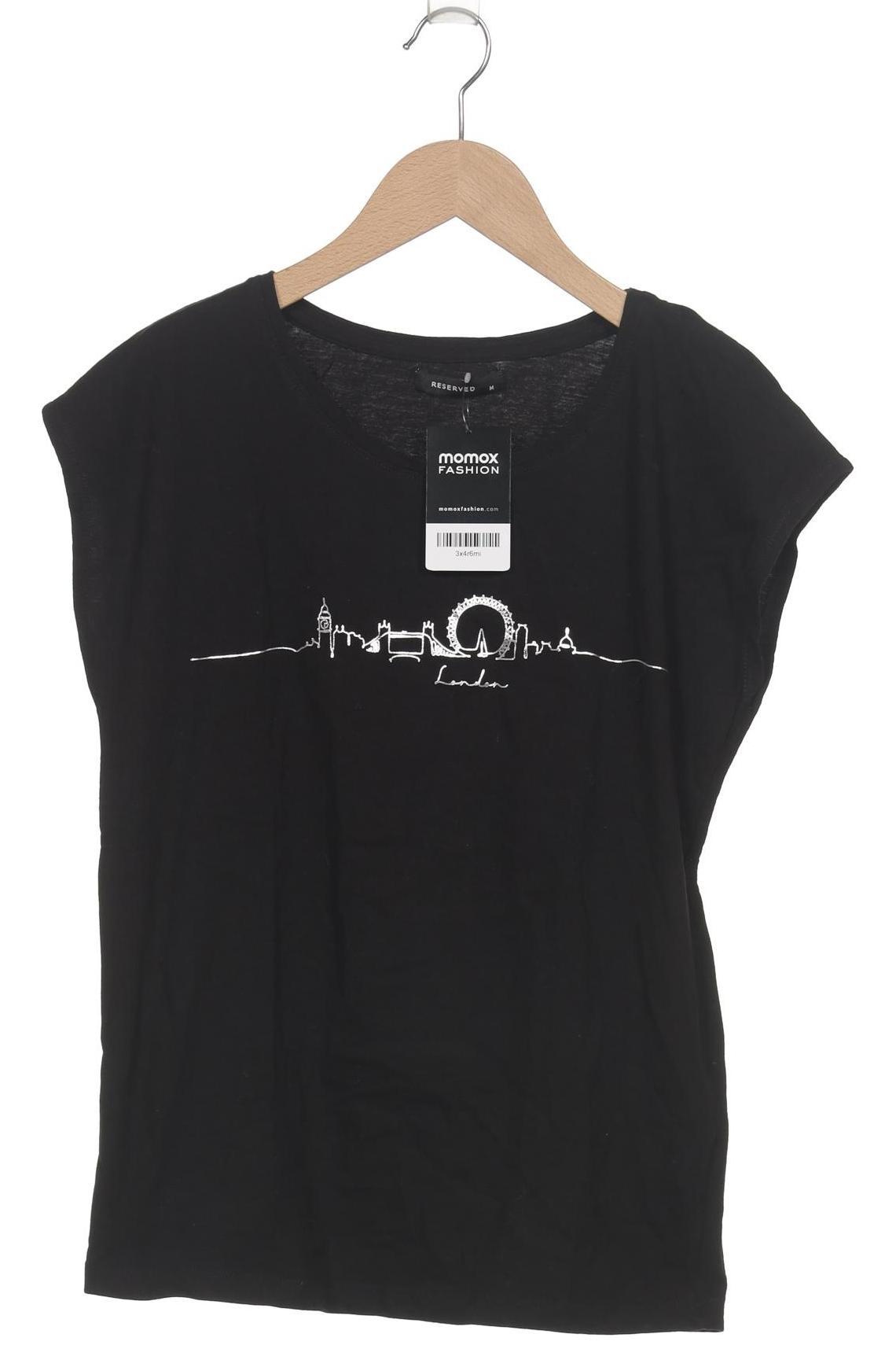 

Reserved Damen T-Shirt, schwarz, Gr. 38
