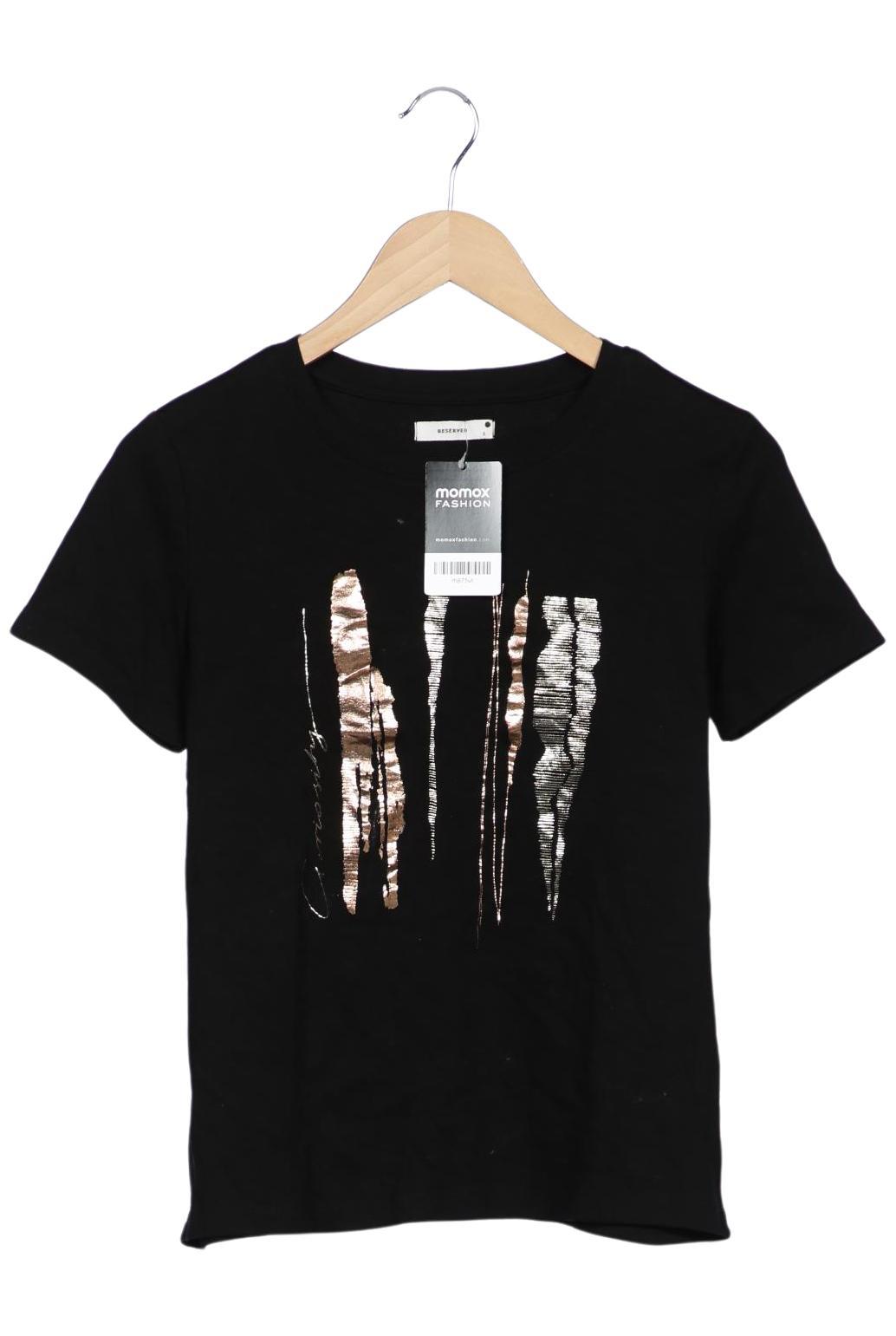 

Reserved Damen T-Shirt, schwarz, Gr. 36