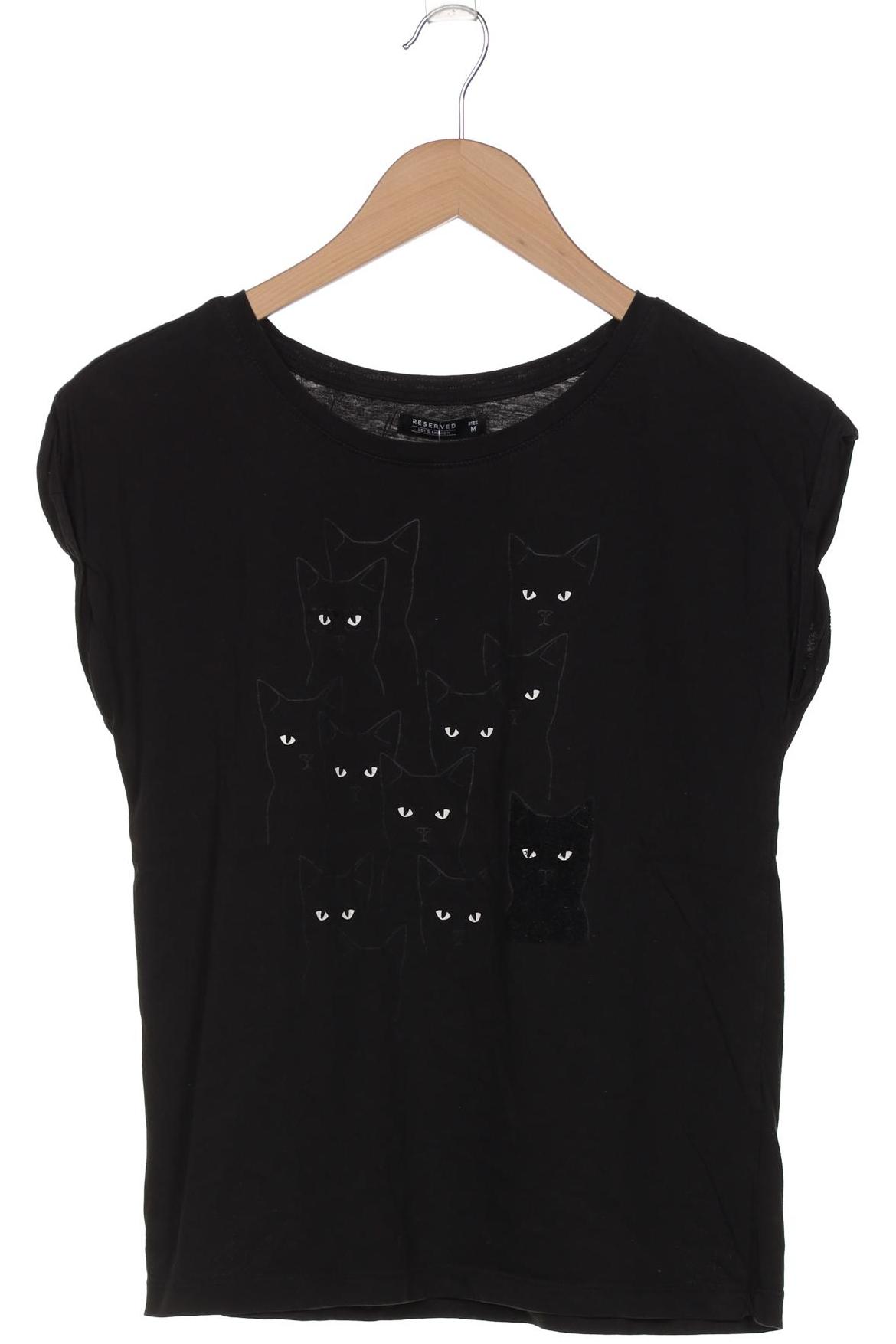 

Reserved Damen T-Shirt, schwarz, Gr. 38