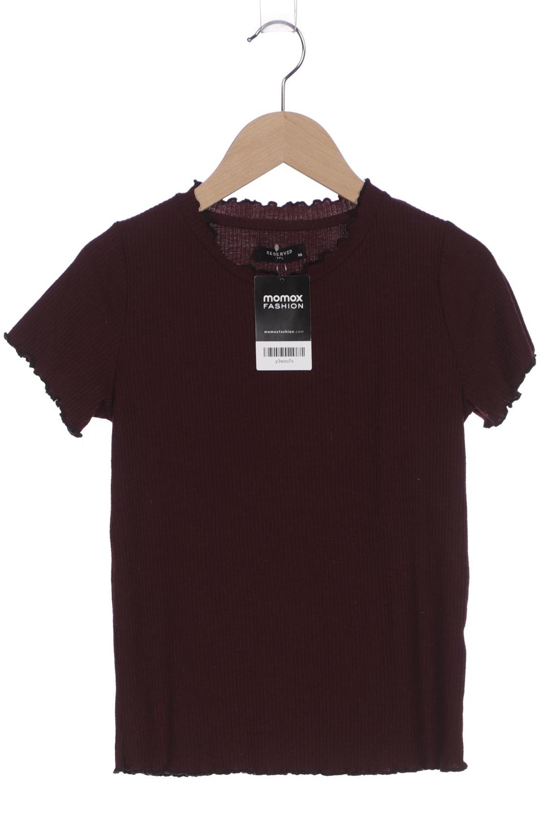 

Reserved Damen T-Shirt, bordeaux, Gr. 34
