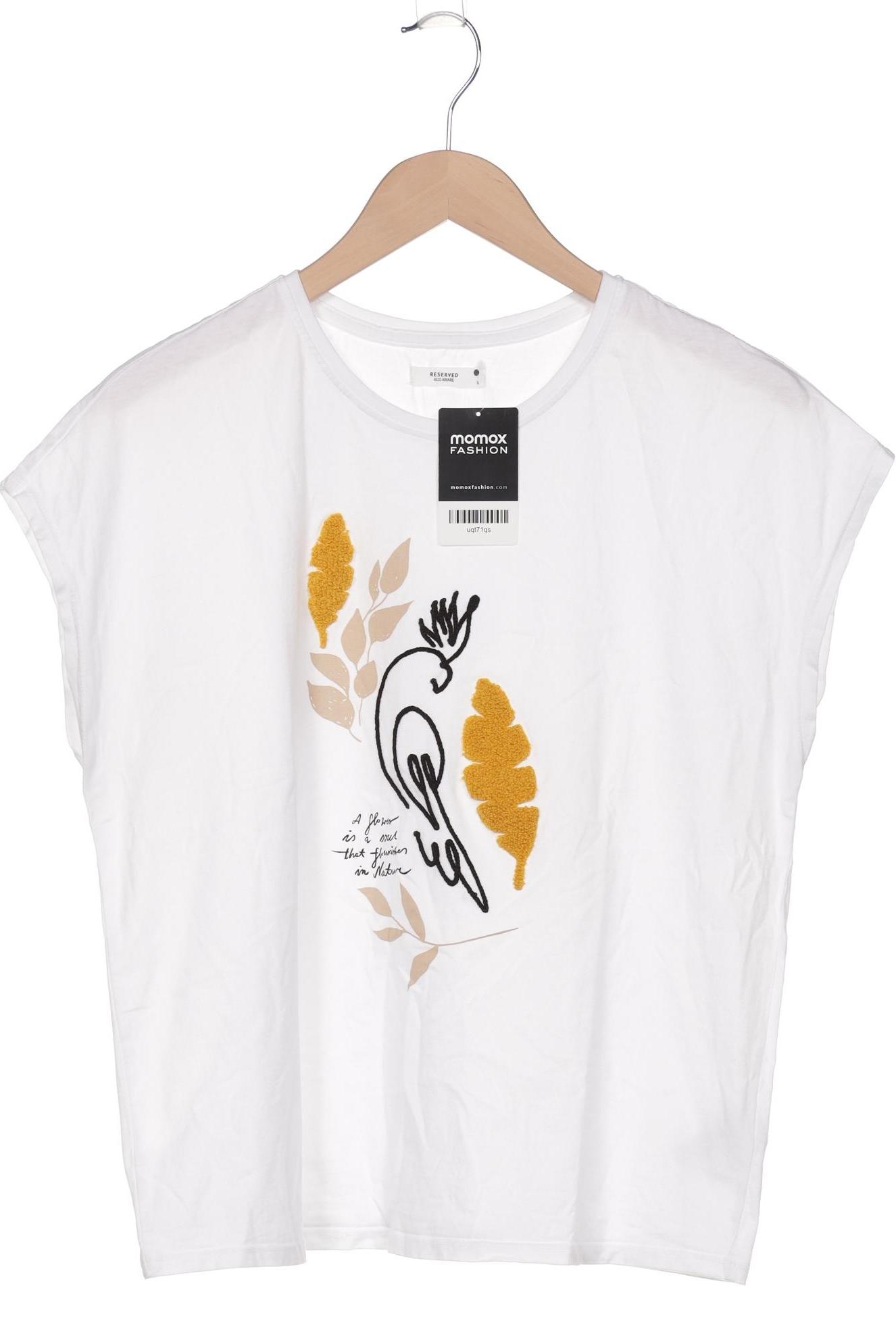 

Reserved Damen T-Shirt, weiß, Gr. 42