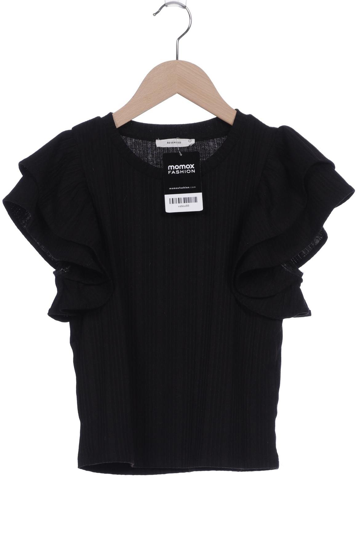 

Reserved Damen T-Shirt, schwarz