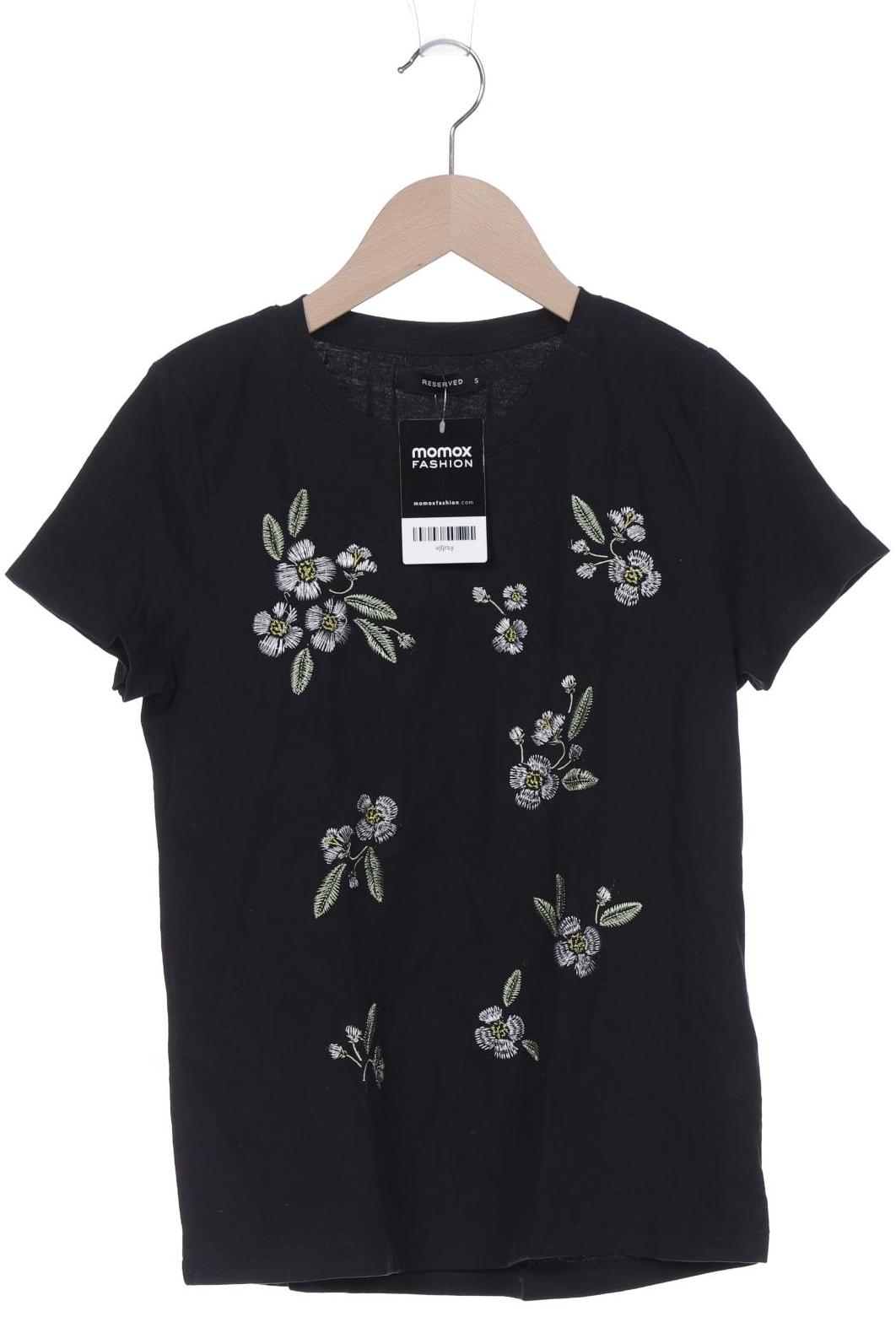 

Reserved Damen T-Shirt, schwarz, Gr. 36