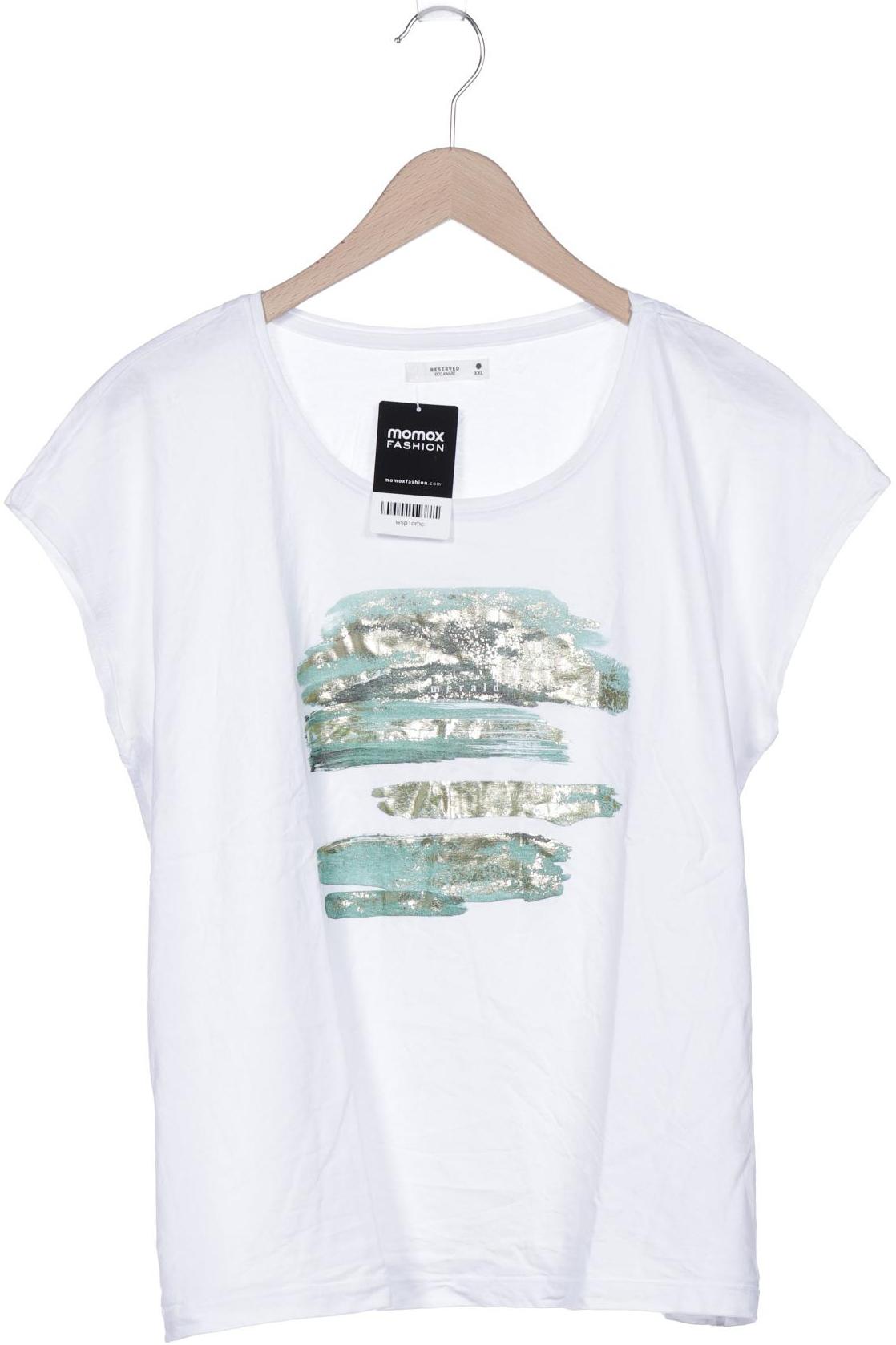 

Reserved Damen T-Shirt, weiß, Gr. 46