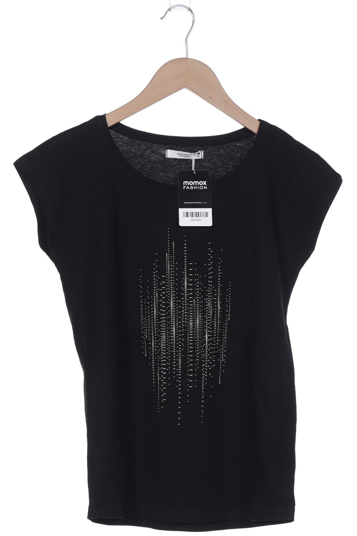 

Reserved Damen T-Shirt, schwarz, Gr. 34