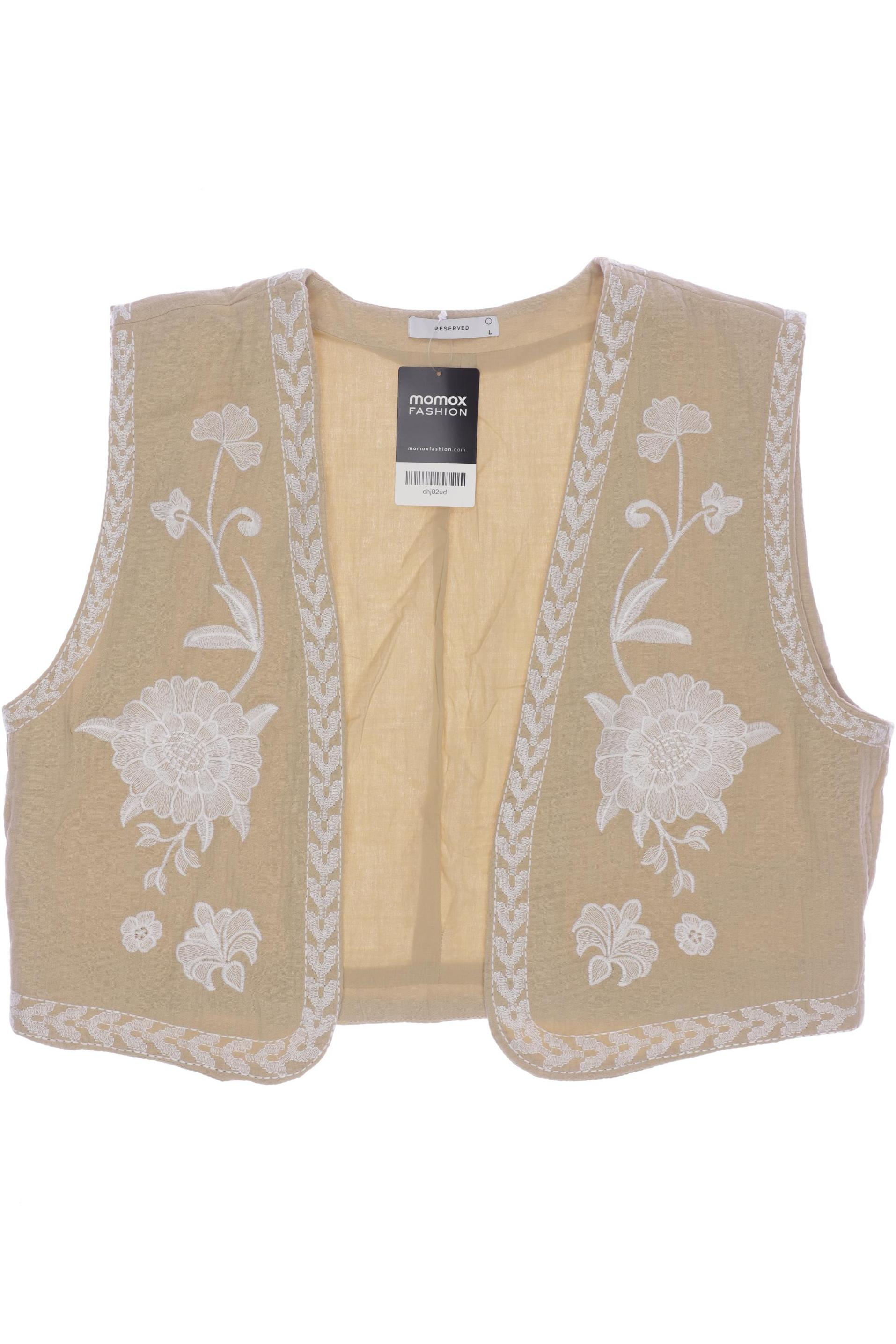 

Reserved Damen Weste, beige, Gr. 42