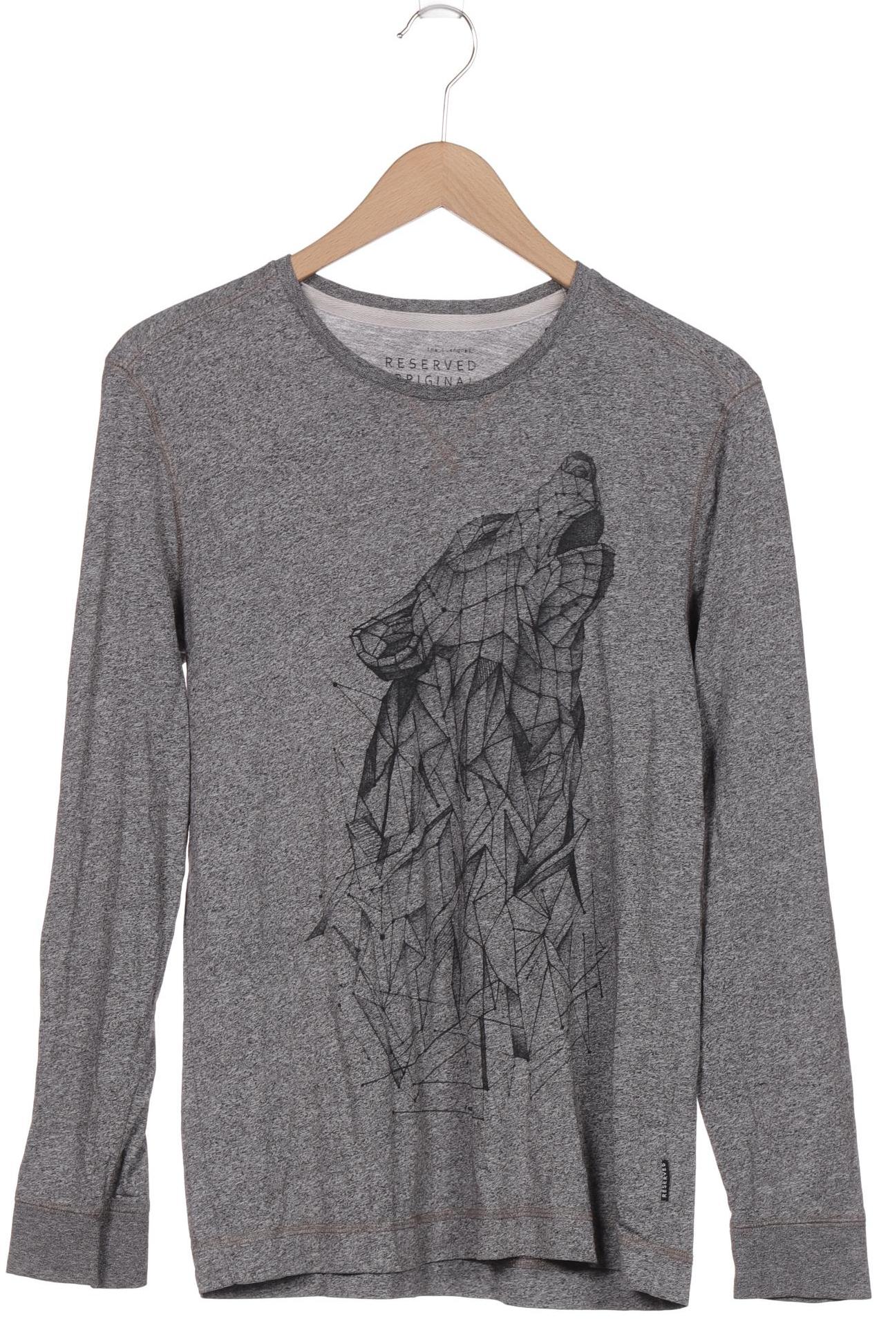 

Reserved Herren Langarmshirt, grau