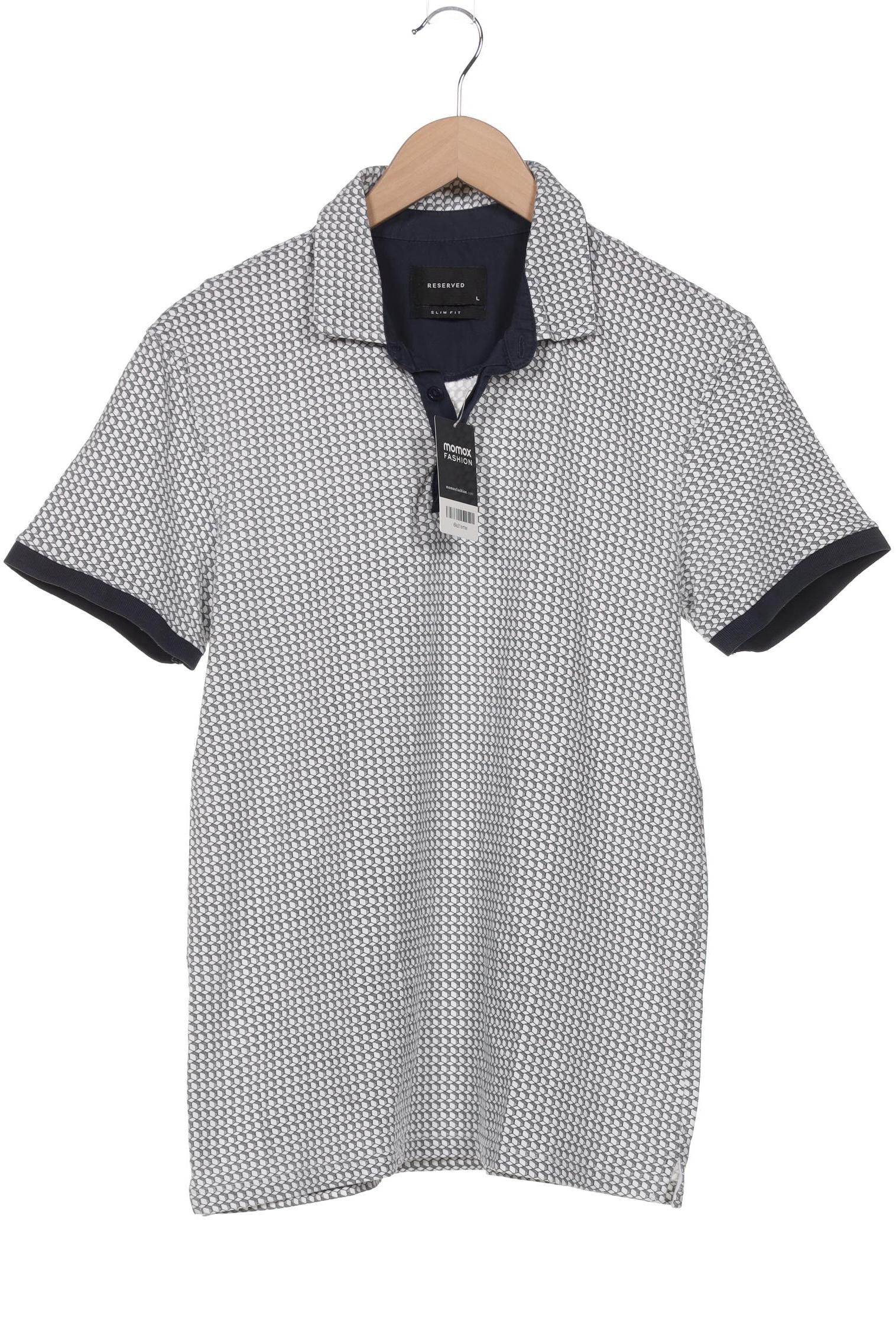 

Reserved Herren Poloshirt, weiß, Gr. 52