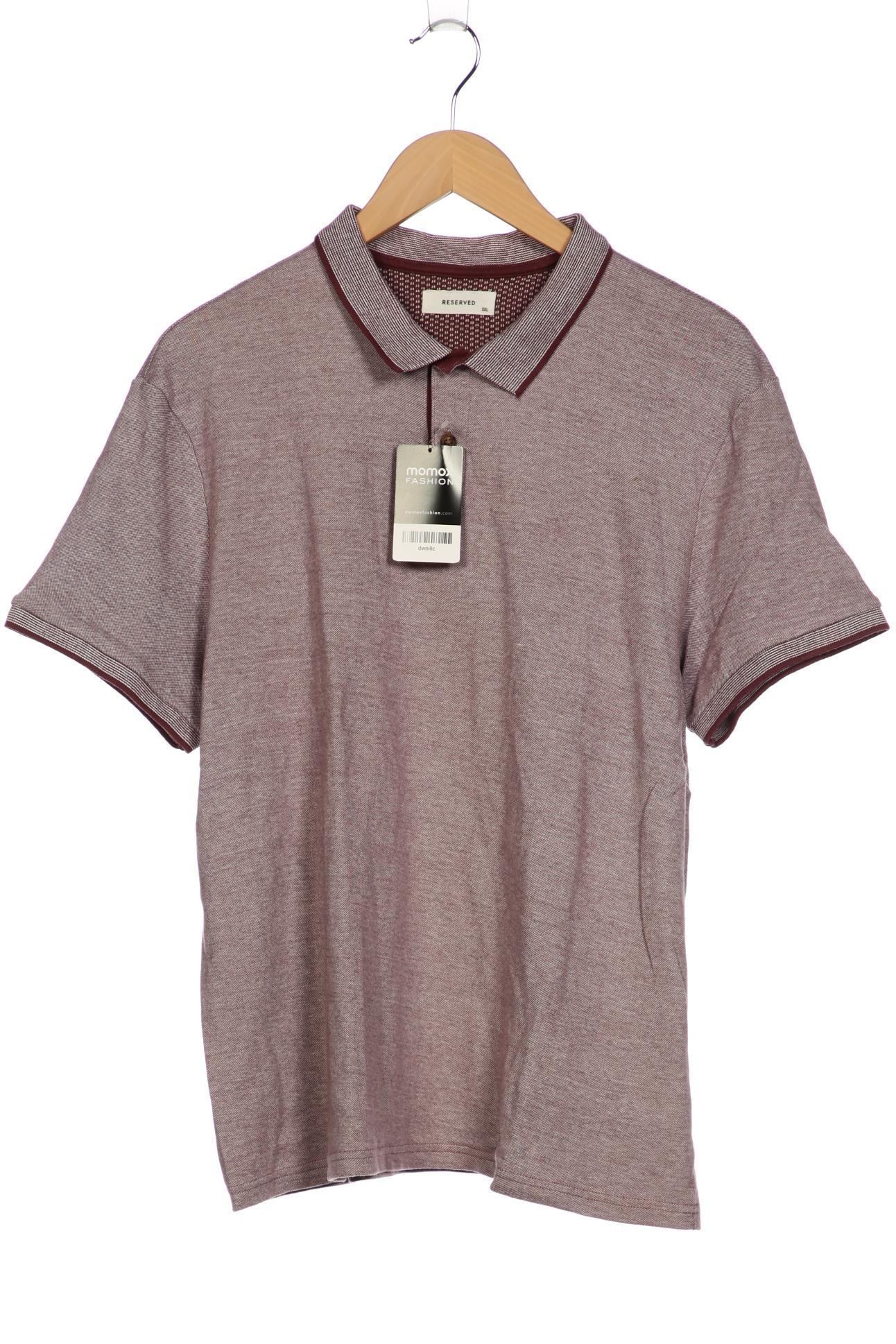 

Reserved Herren Poloshirt, bordeaux, Gr. 56