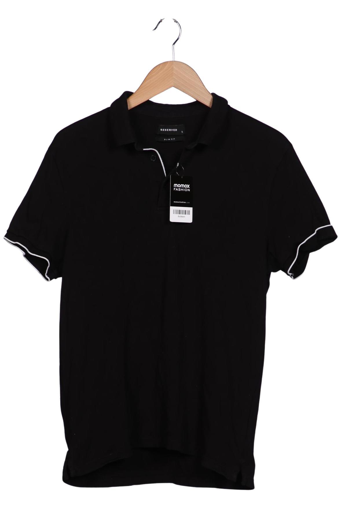 

Reserved Herren Poloshirt, schwarz, Gr. 52