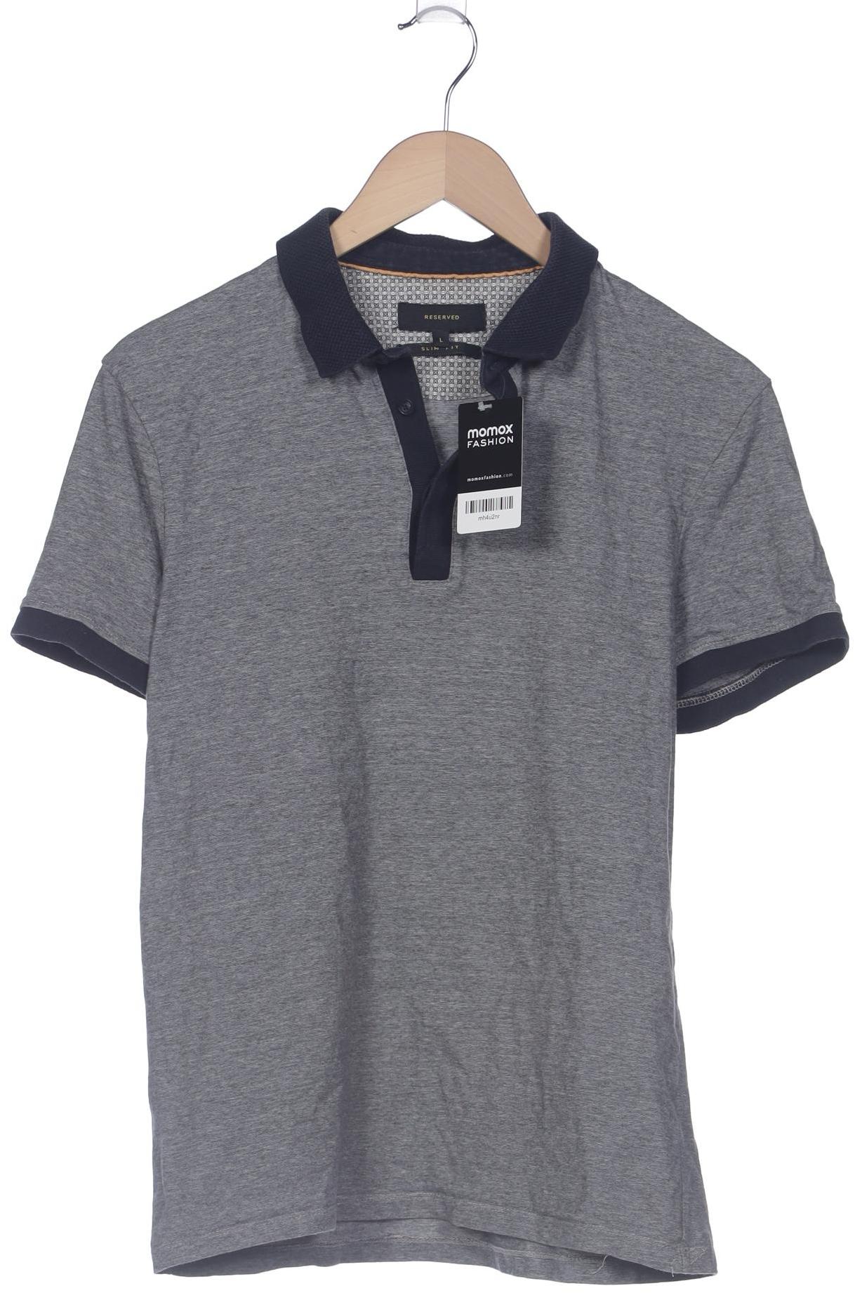 

Reserved Herren Poloshirt, grau, Gr. 52