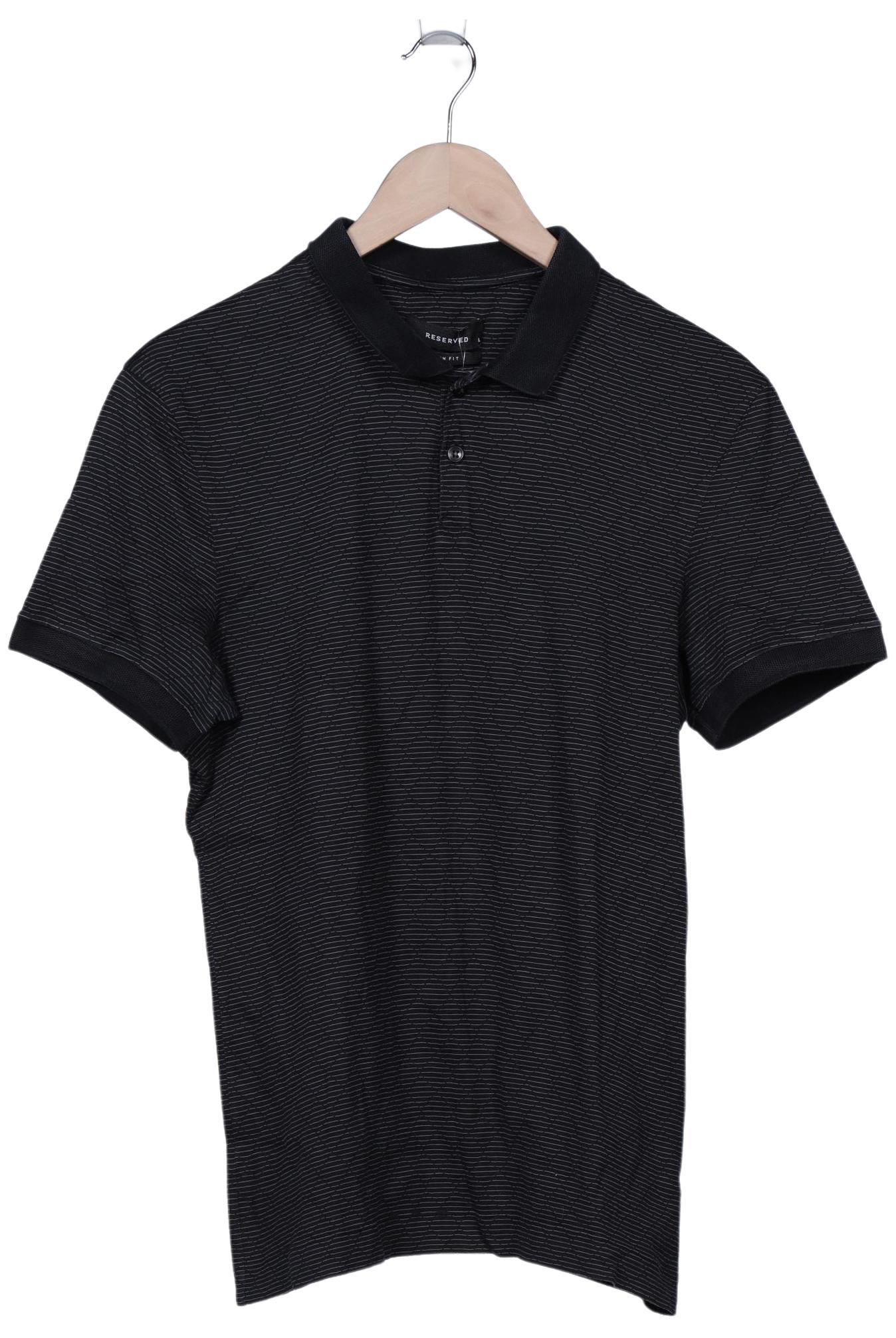 

Reserved Herren Poloshirt, schwarz, Gr. 52