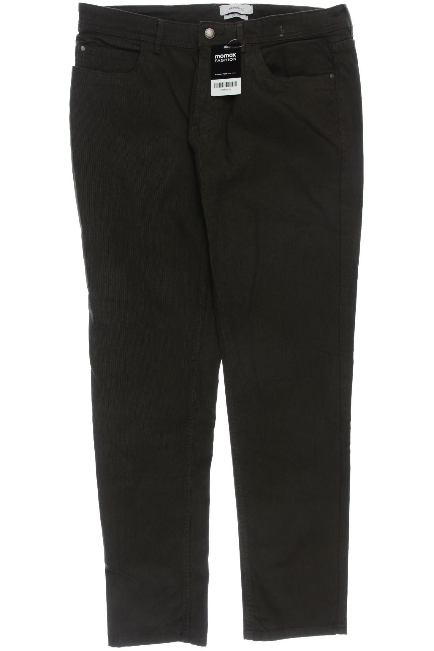 

Reserved Herren Stoffhose, braun, Gr. 34