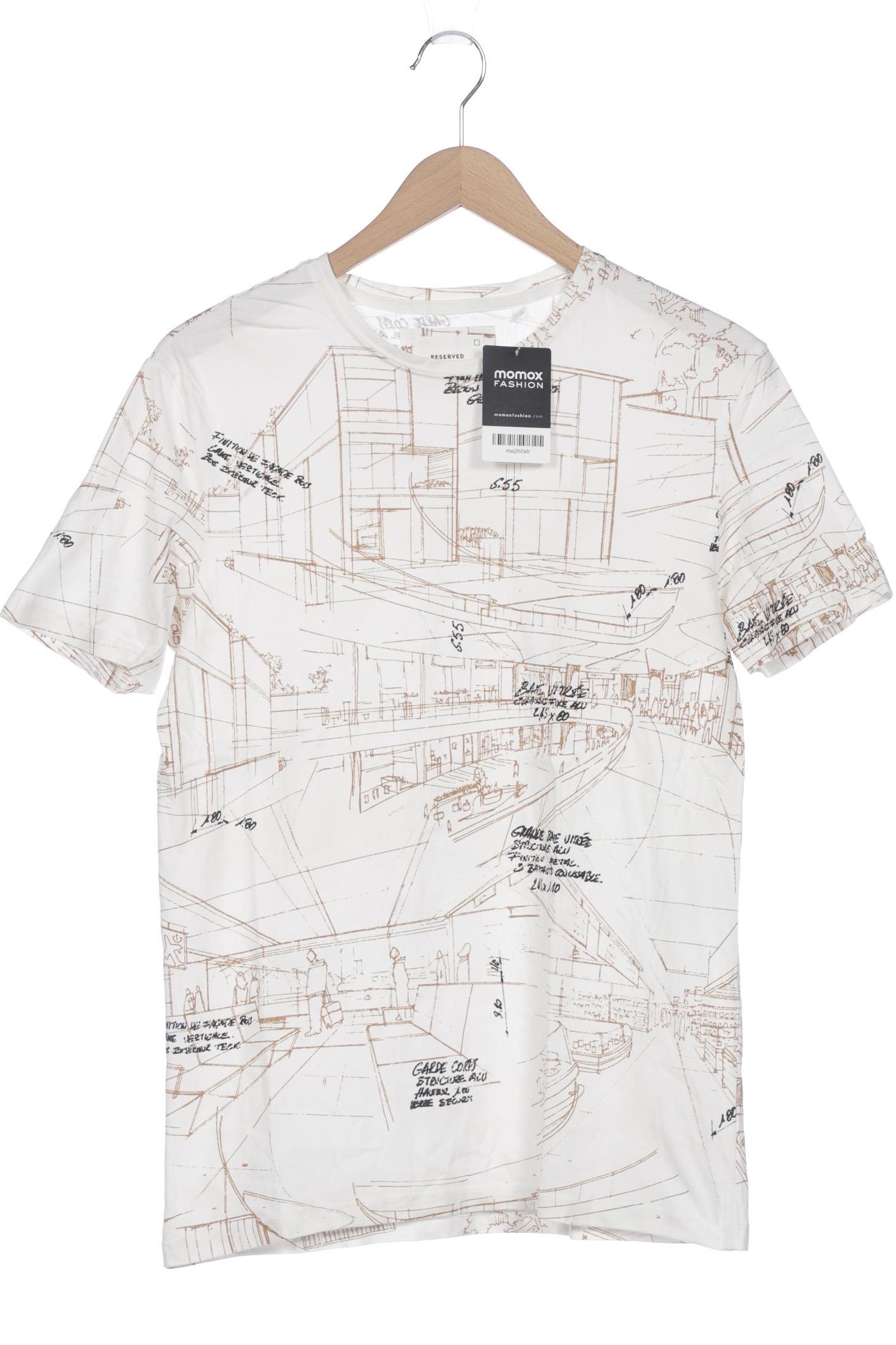 

Reserved Herren T-Shirt, cremeweiß, Gr. 46