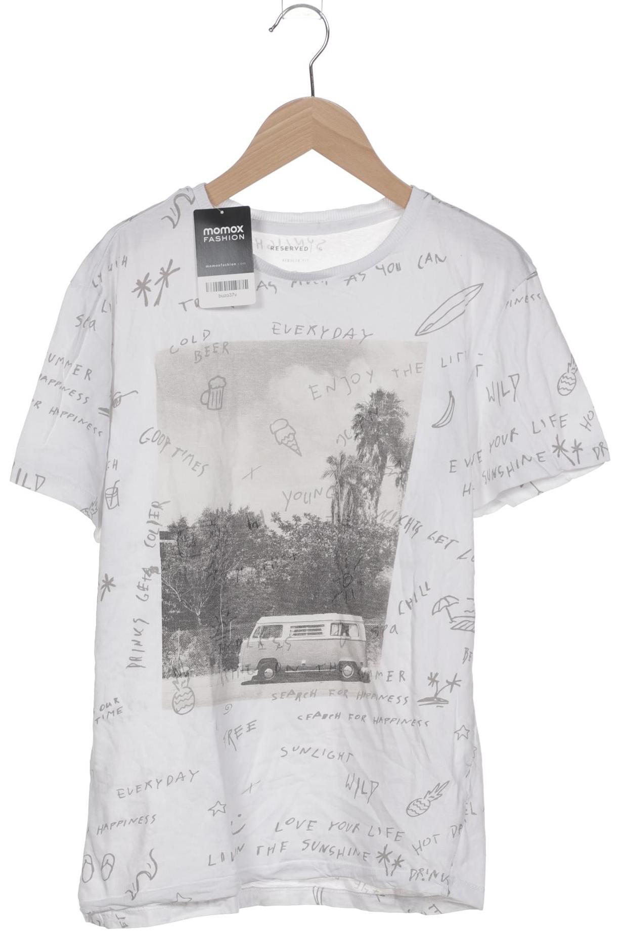 Thumbnail - Reserved Herren T-Shirt, weiß, Gr. 46