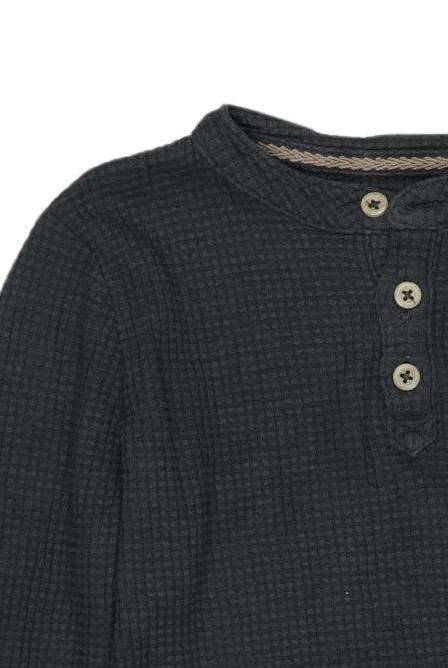 Thumbnail - Reserved Jungen Langarmshirt, grün, Gr. 116