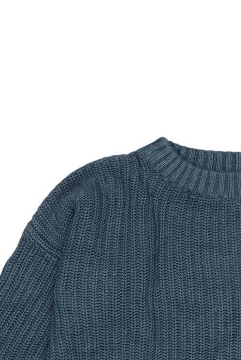 Thumbnail - Reserved Jungen Pullover, blau, Gr. 80