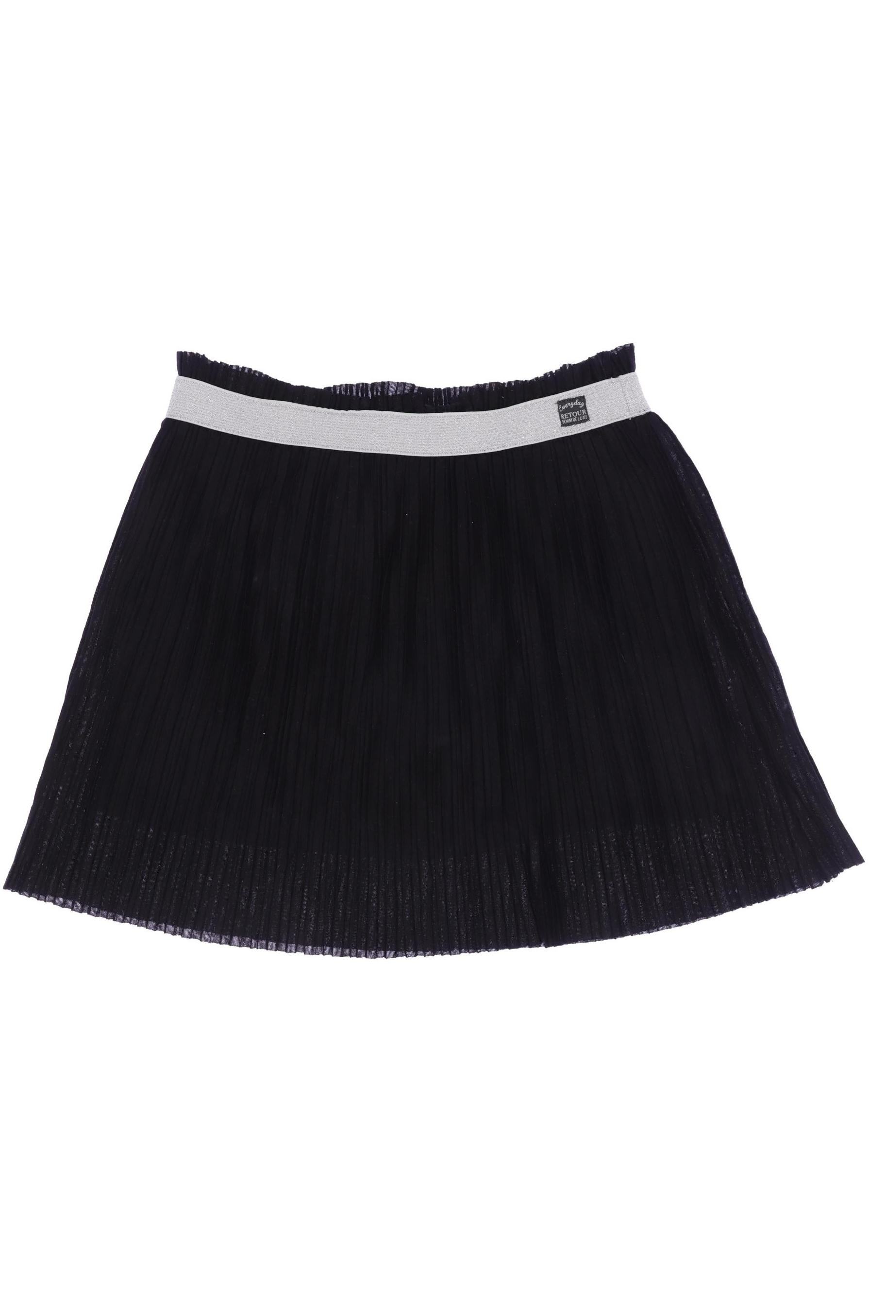 

Retour Denim de luxe Damen Rock, schwarz, Gr. 140