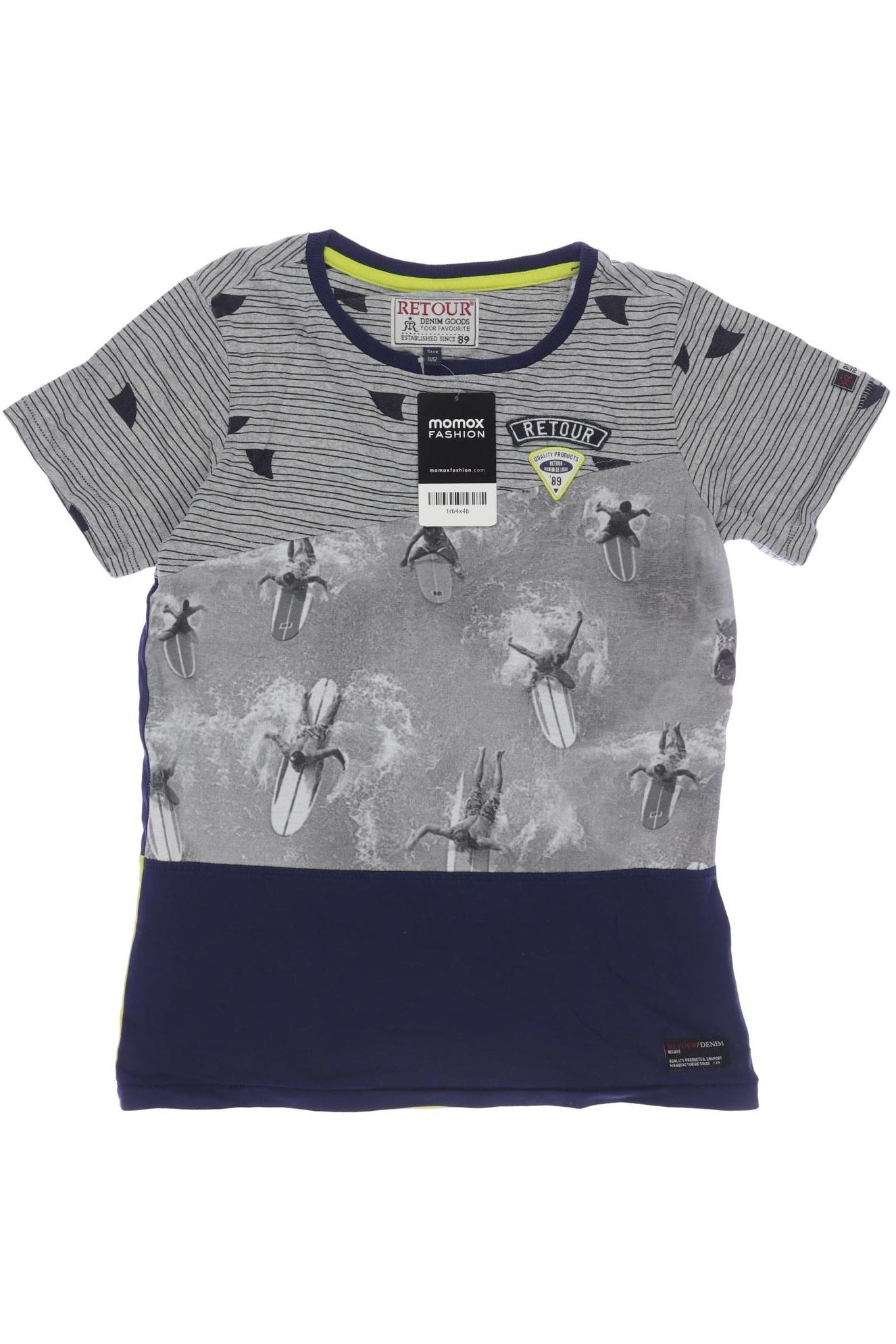 

RETOUR Denim de luxe Jungen T-Shirt, grau