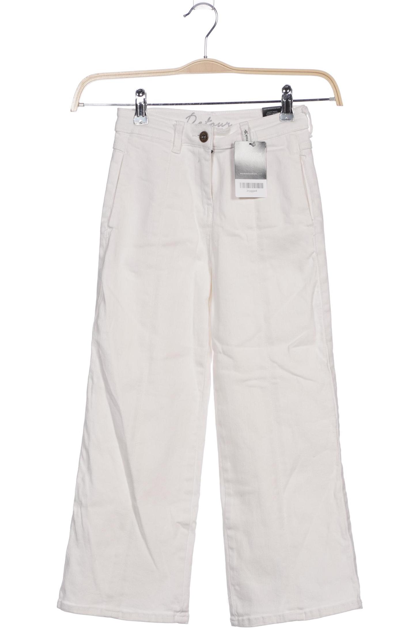 

Retour Denim de luxe Damen Jeans, weiß, Gr. 10