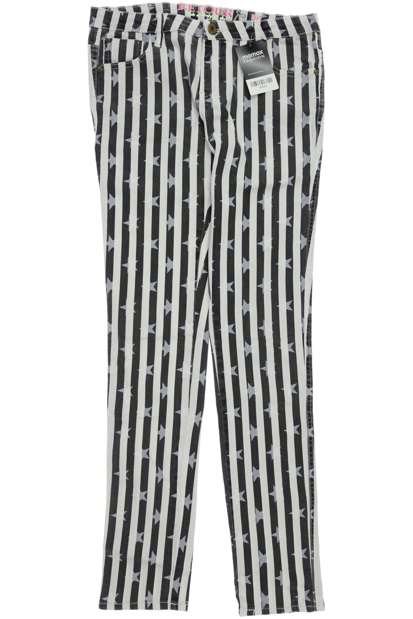 

Retour Denim de luxe Damen Jeans, weiß, Gr. 16