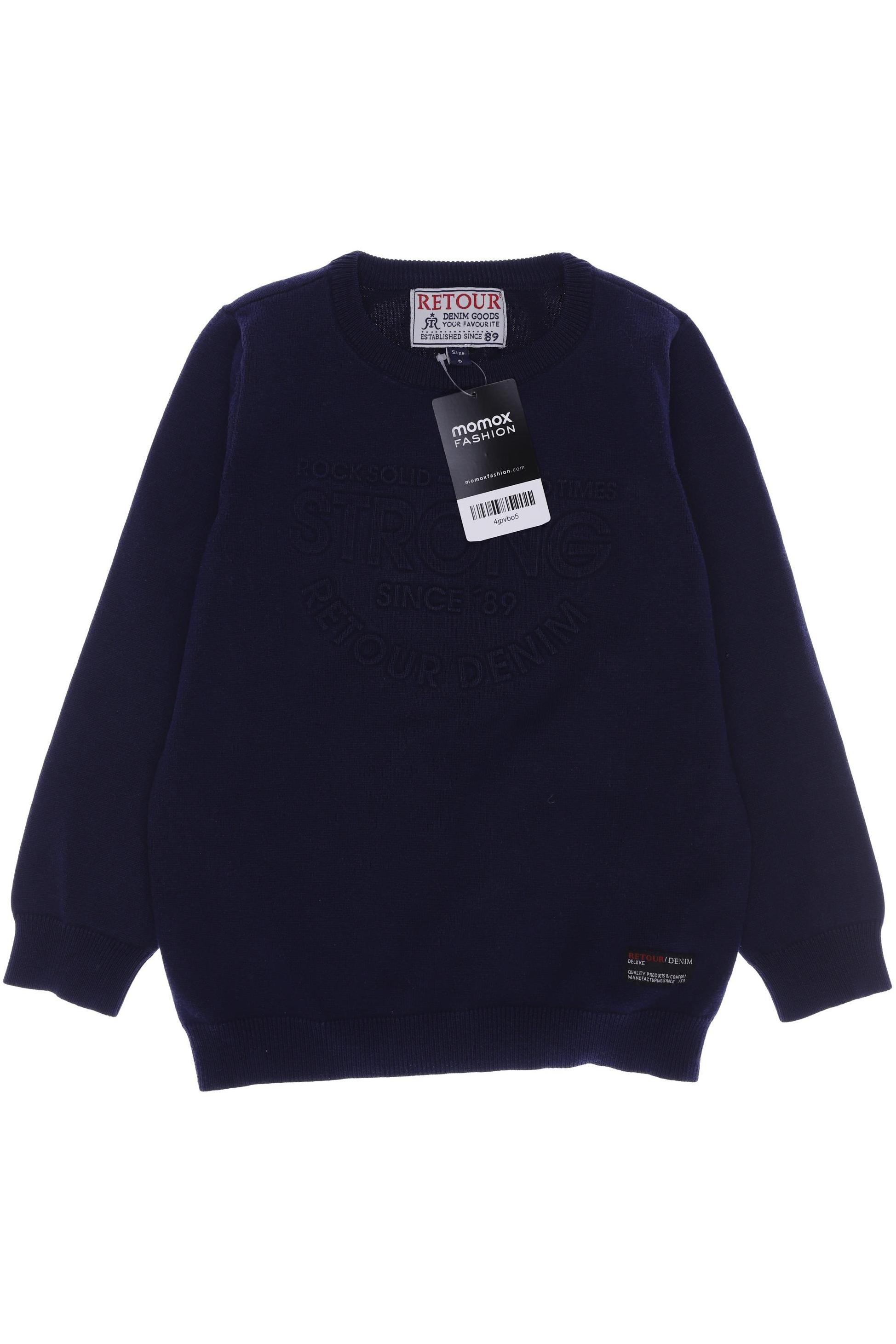 

RETOUR Denim de luxe Jungen Pullover, marineblau