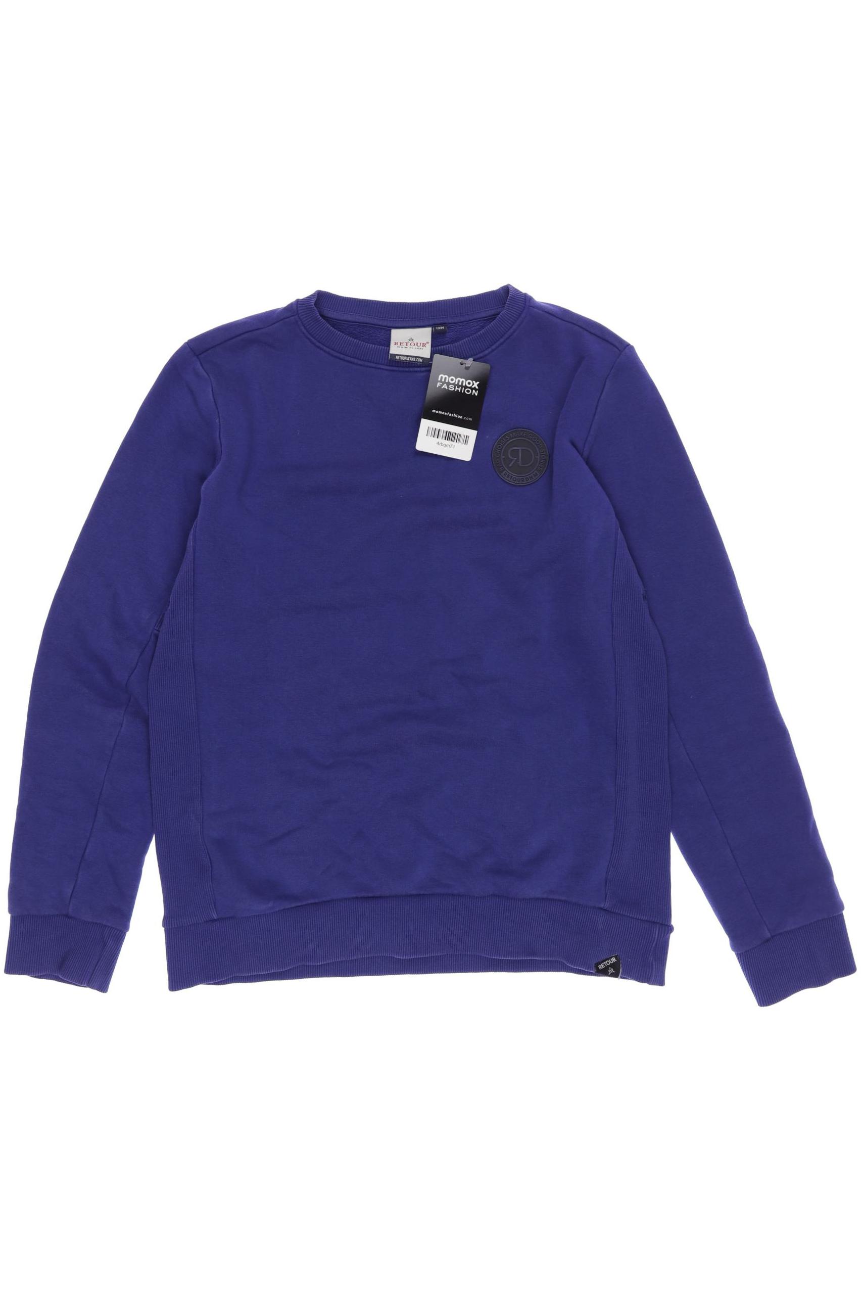 

Retour Denim de luxe Herren Hoodies & Sweater, marineblau, Gr. 164