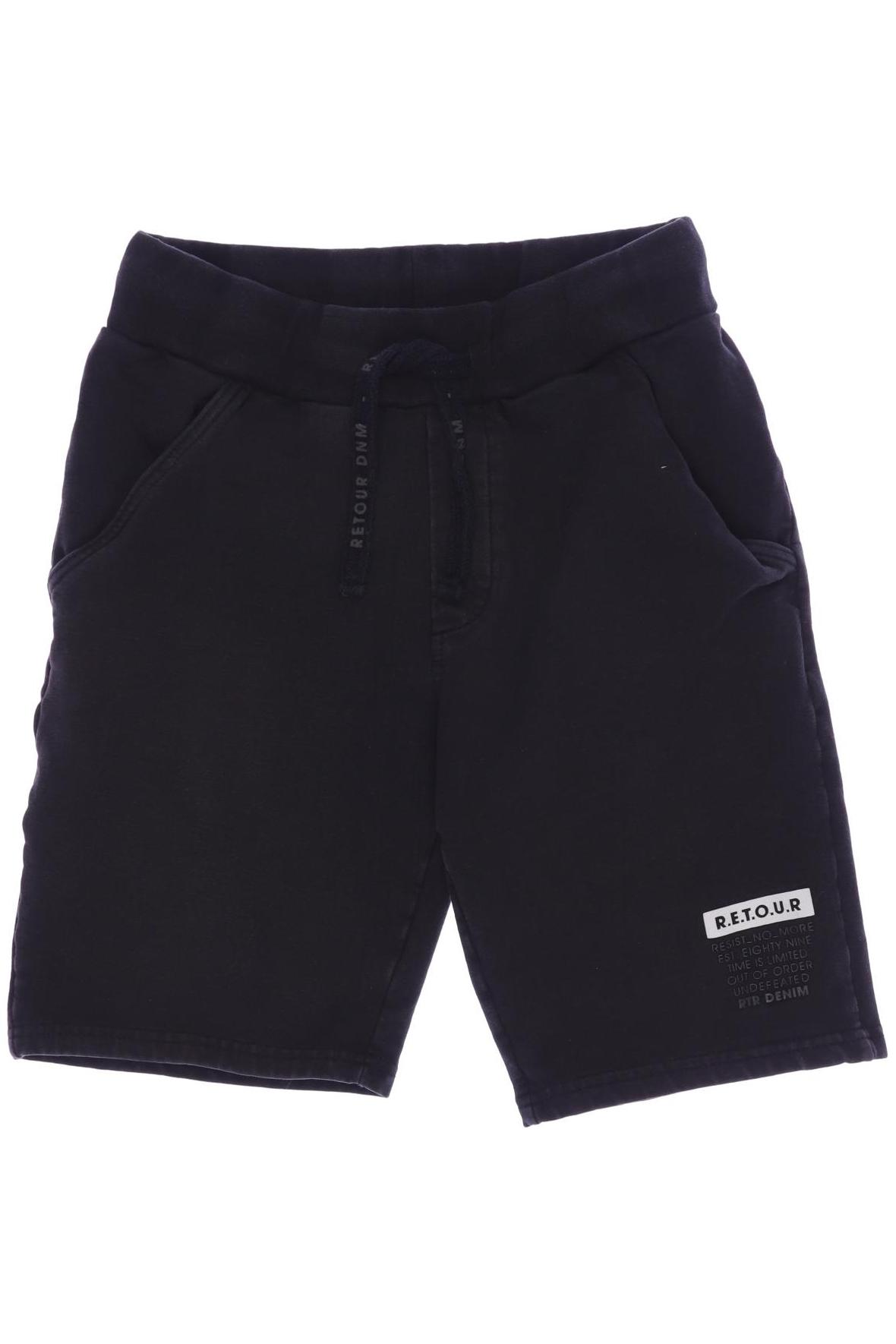 

Retour Denim de luxe Herren Shorts, schwarz, Gr. 152