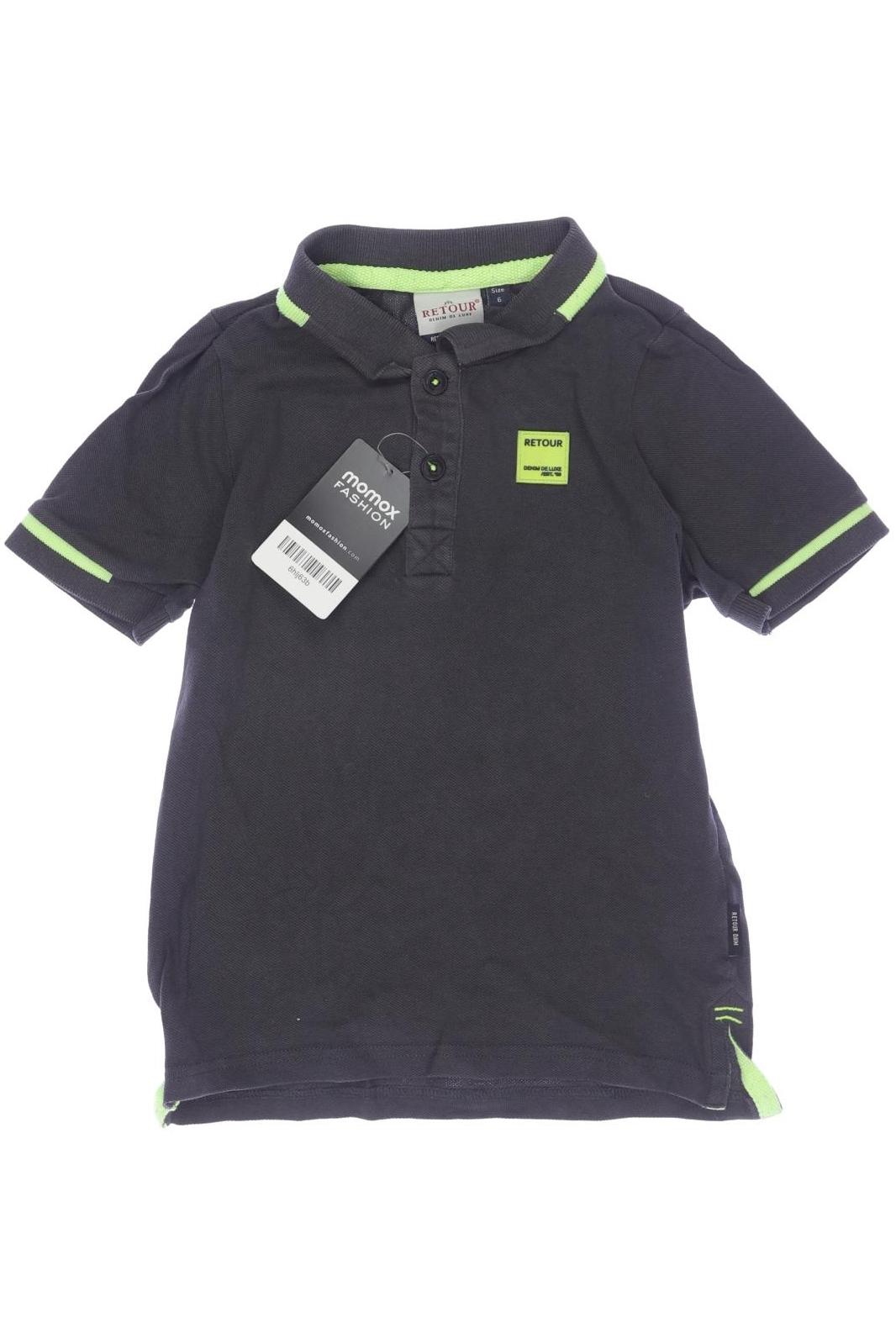 

Retour Denim de luxe Herren Poloshirt, grau, Gr. 116