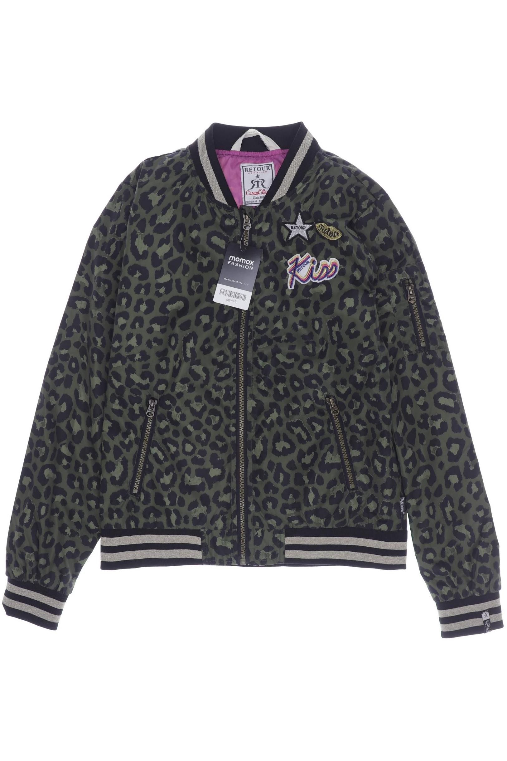 

RETOUR Denim de luxe Mädchen Jacke, grün