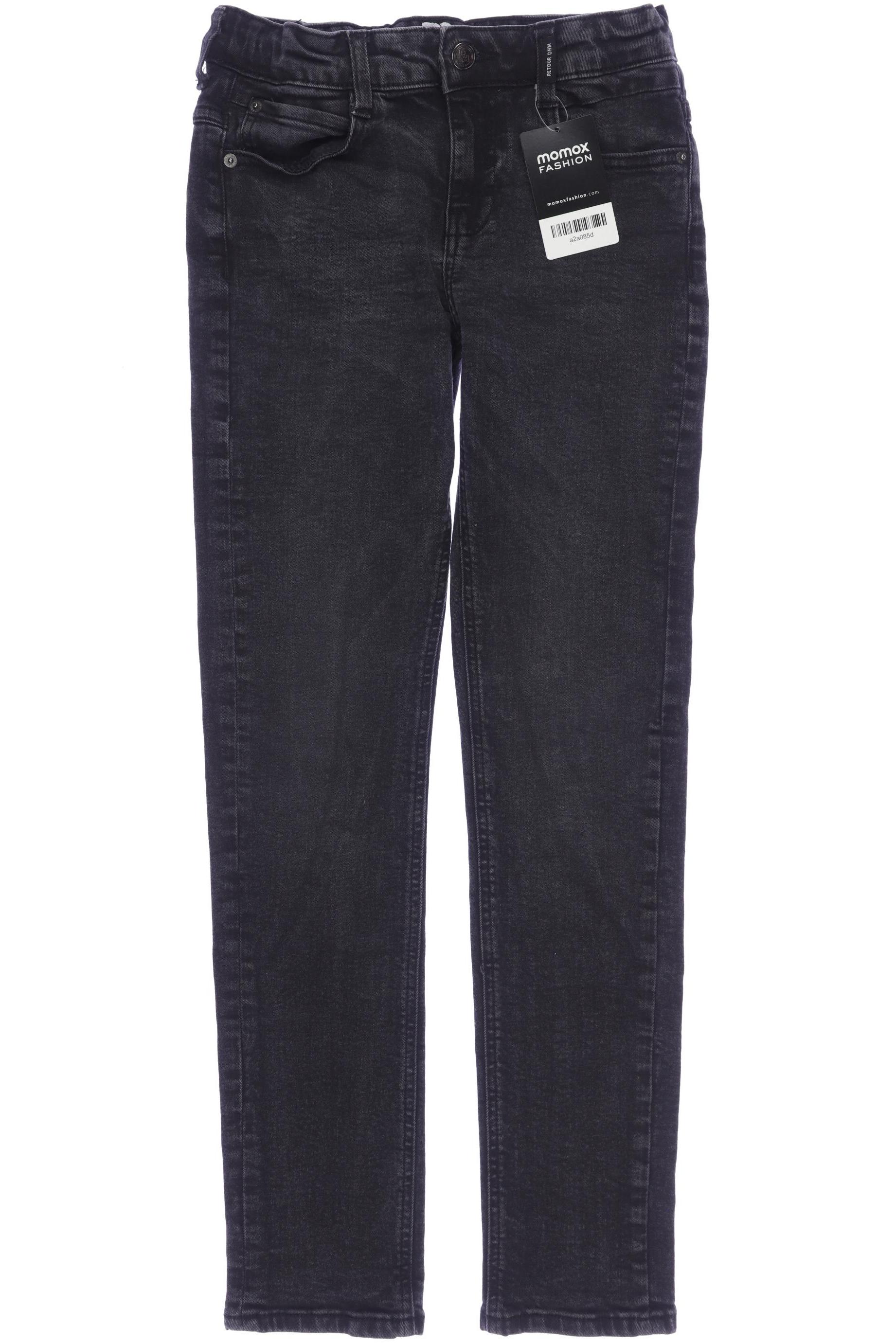 

Retour Denim de luxe Herren Jeans, schwarz, Gr. 12