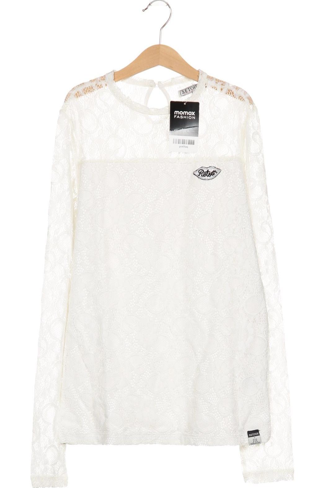 

Retour Denim de luxe Damen Bluse, weiß, Gr. 176