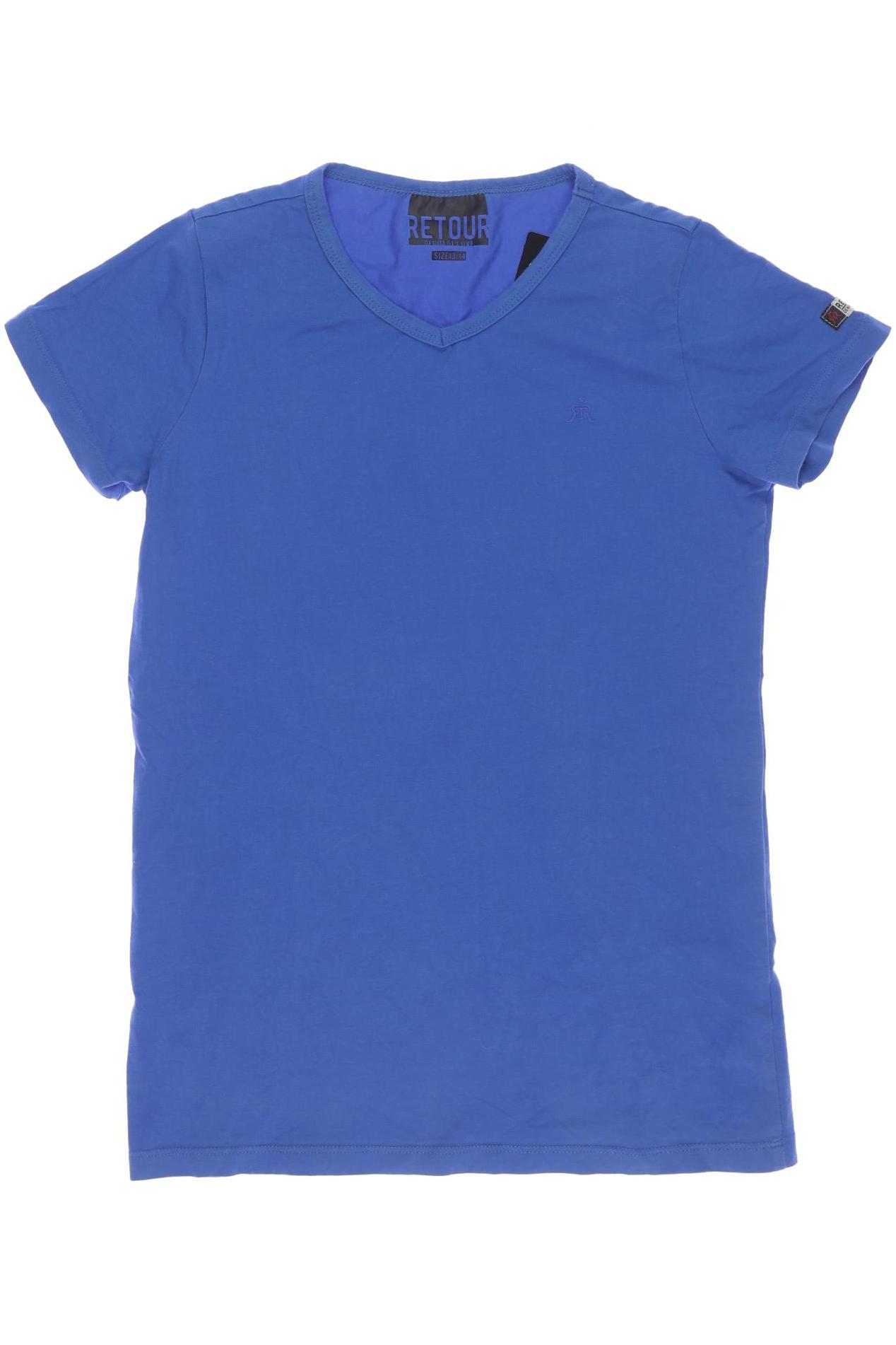 

Retour Denim de luxe Herren T-Shirt, blau, Gr. 152