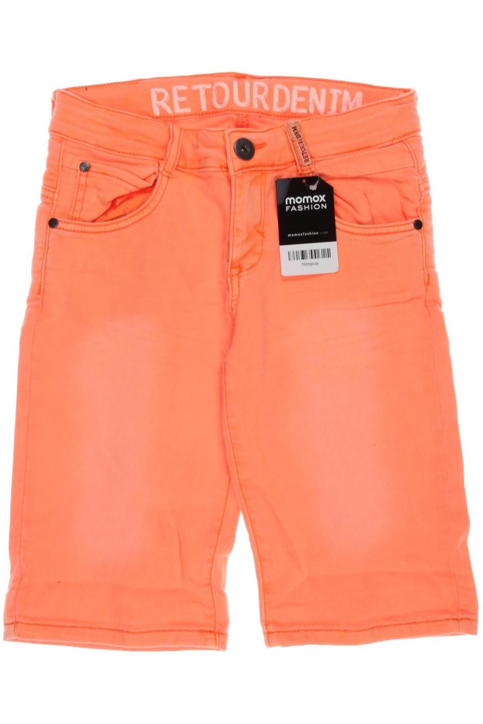 

Retour Denim de luxe Damen Shorts, orange, Gr. 164