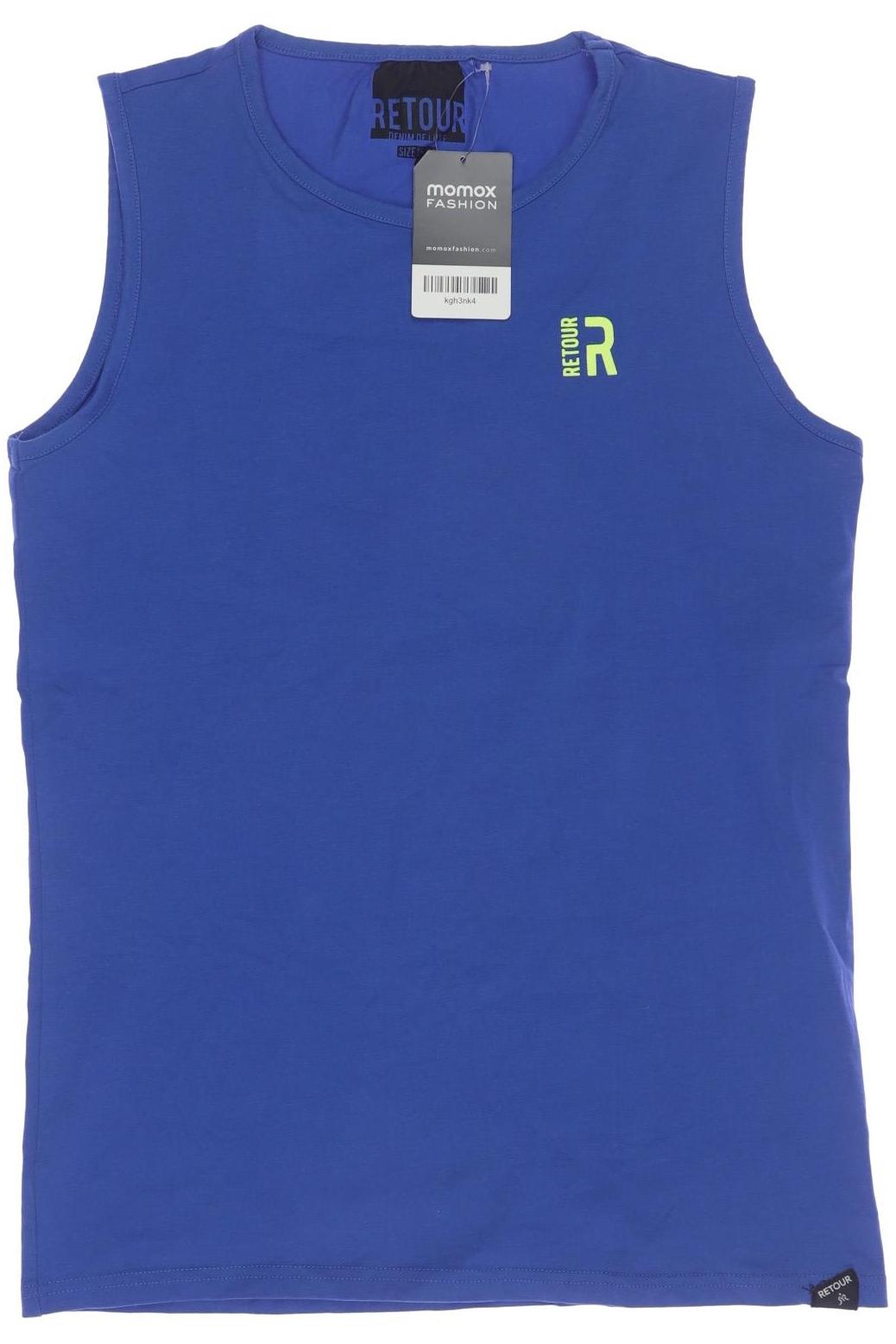 

Retour Denim de luxe Herren T-Shirt, blau, Gr. 176